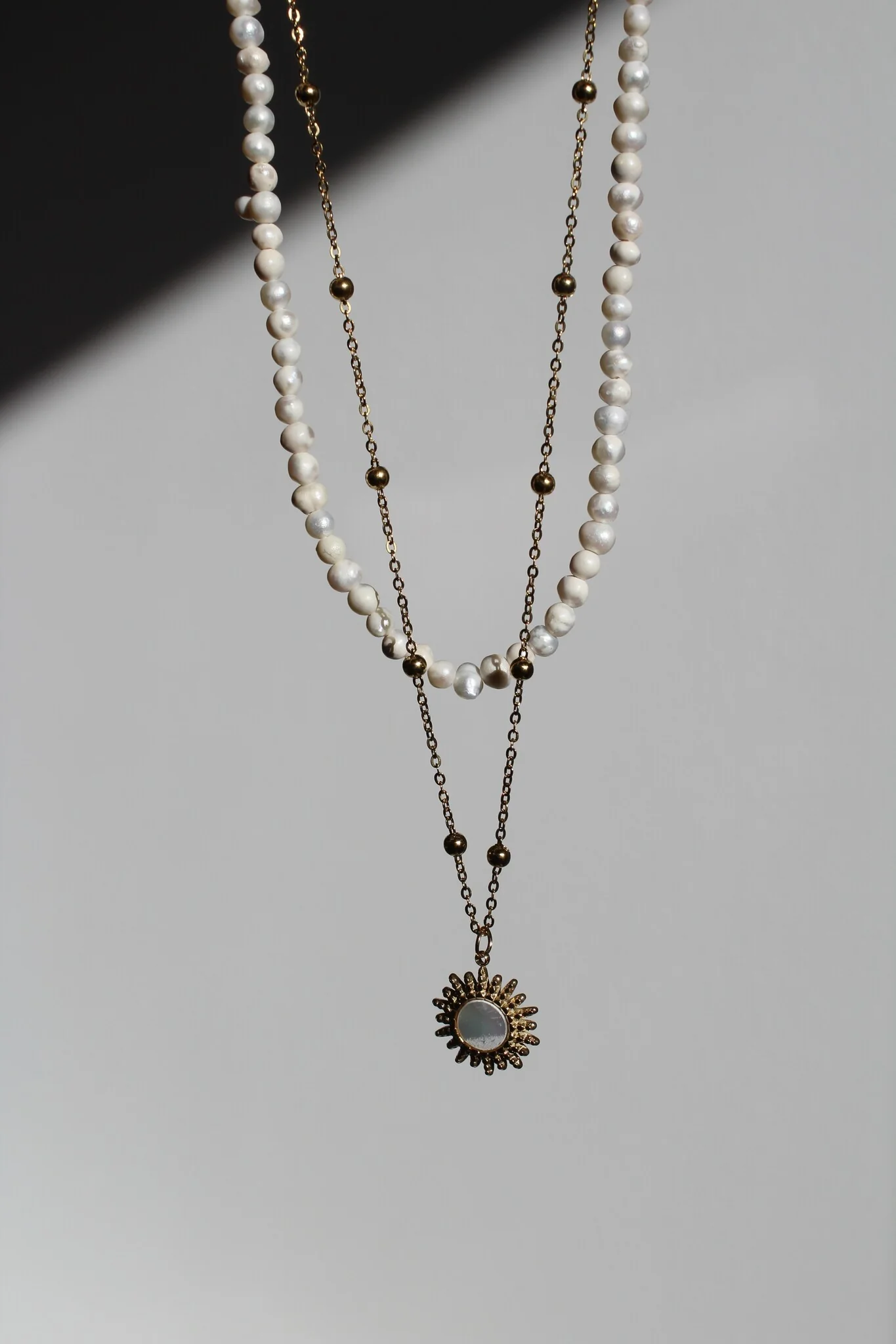 100% Real Fresh Water Pearl - Collier - Acier inoxydable - Image 6