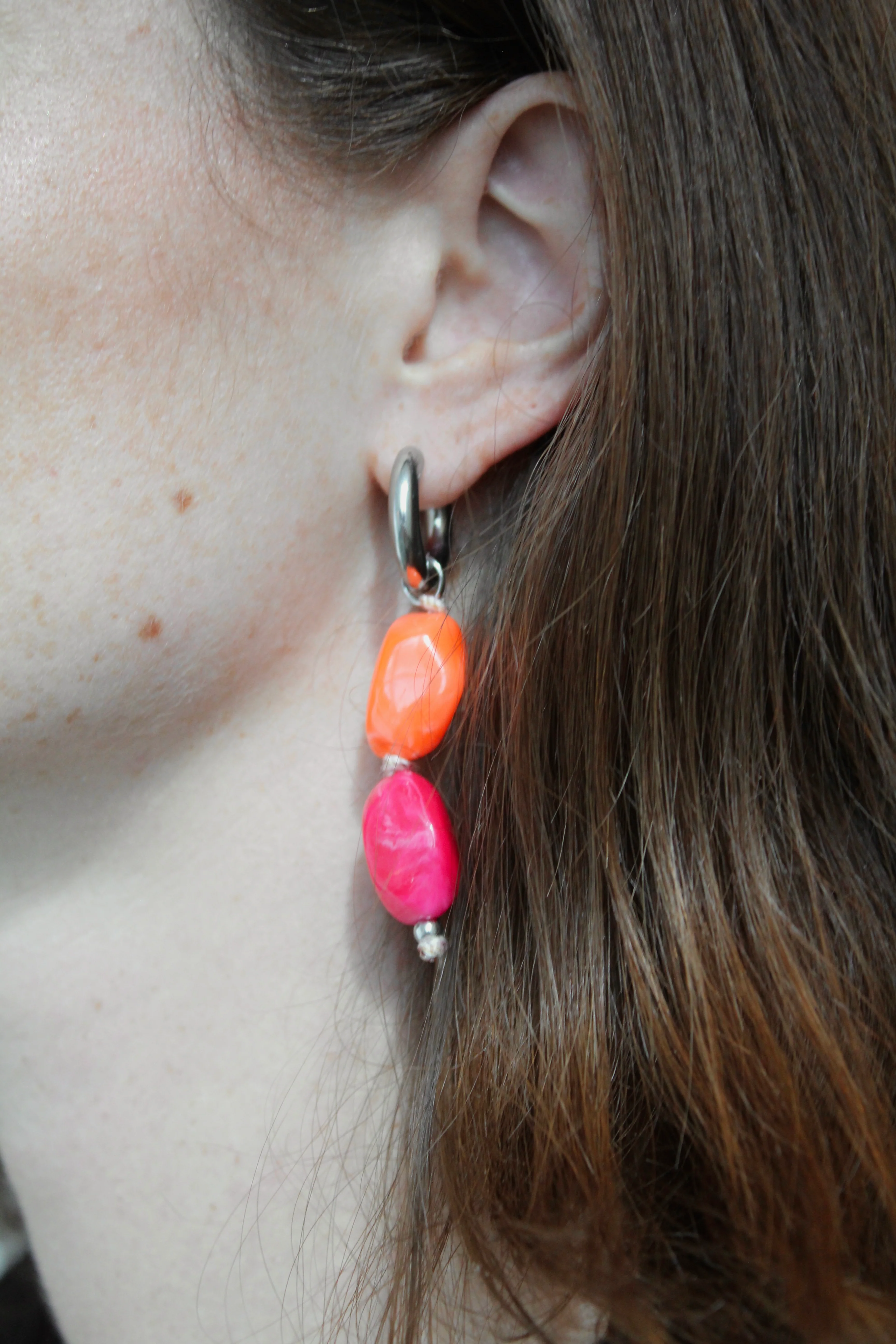 Ainoa - Boucles d'oreilles - Acier inoxydable - Image 7