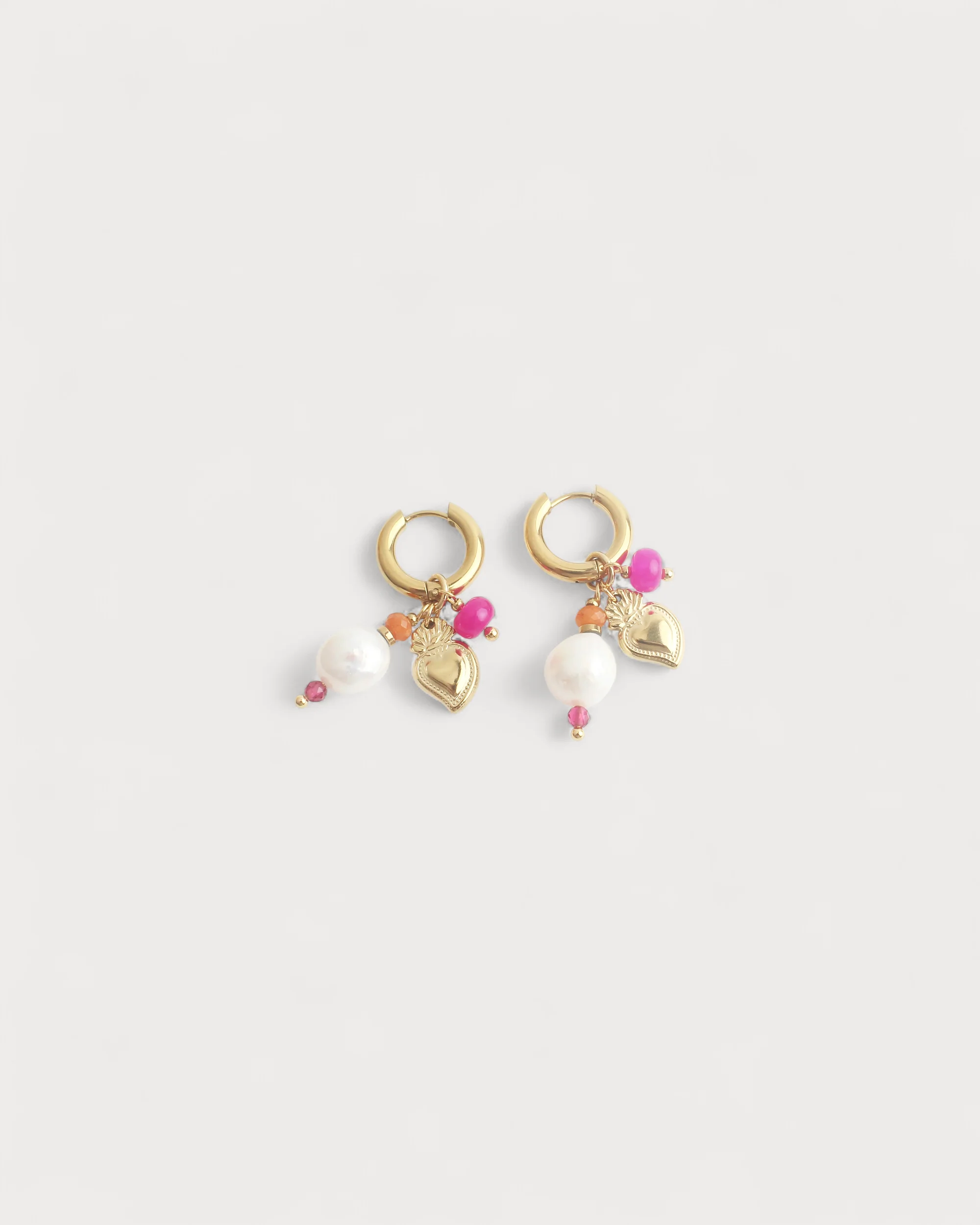 Alaine - Boucles d'oreilles - Acier inoxydable