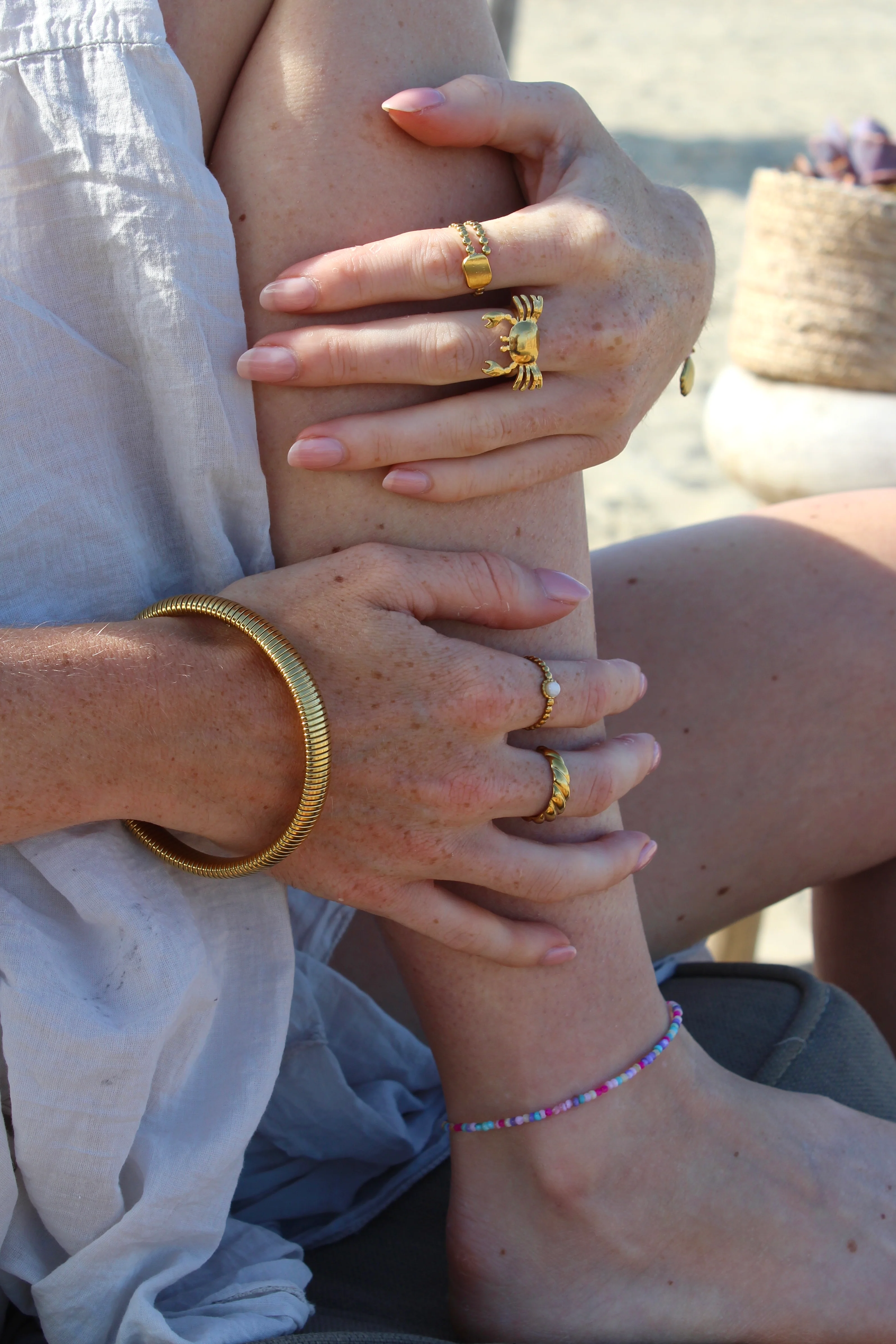 Amije - Bracelet de cheville - Acier inoxydable - Image 6