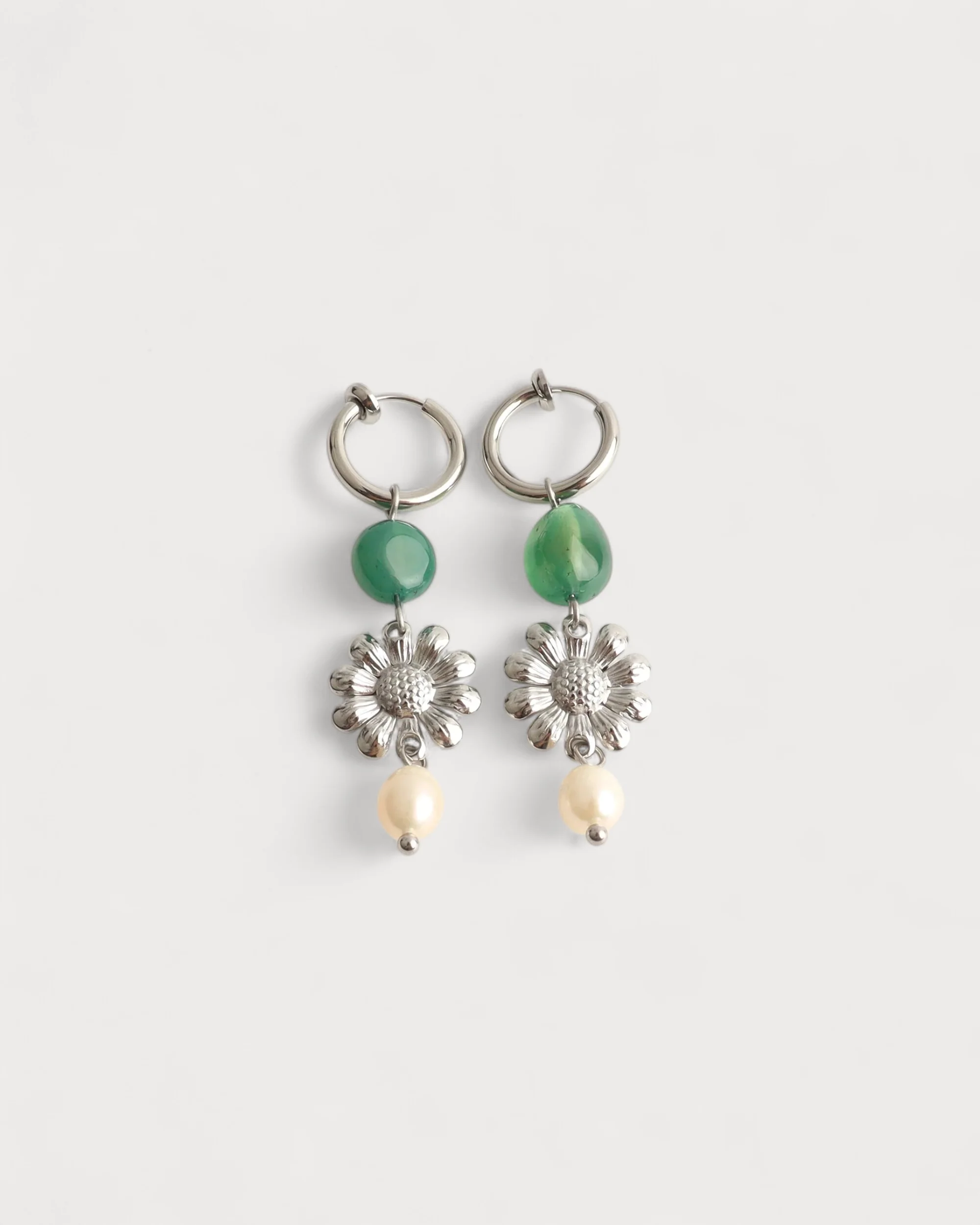 Aven - Boucles d'oreilles - Clip - Acier inoxydable - Image 3