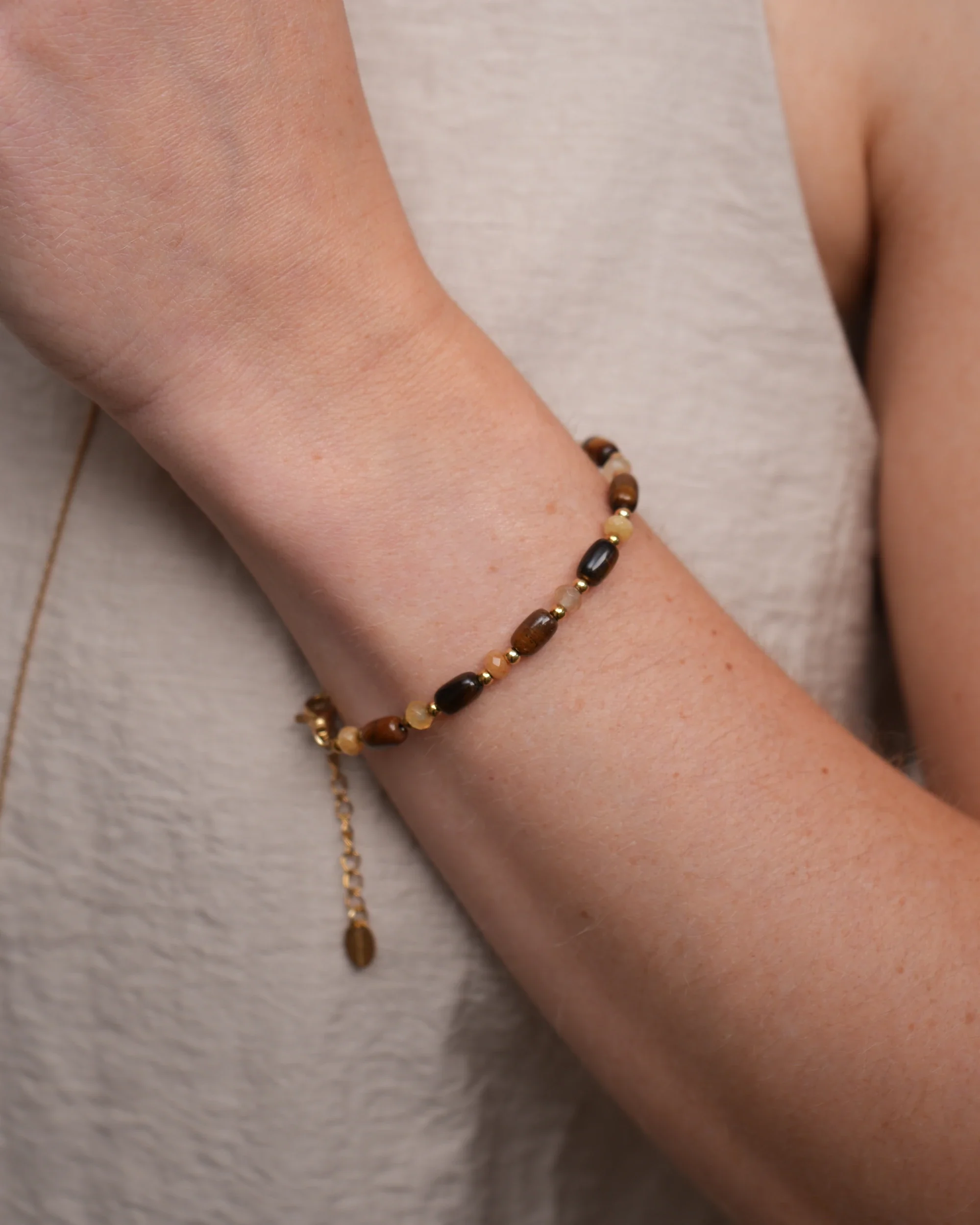 Avielle - Bracelet - Pierre naturelle - Acier inoxydable - Image 5
