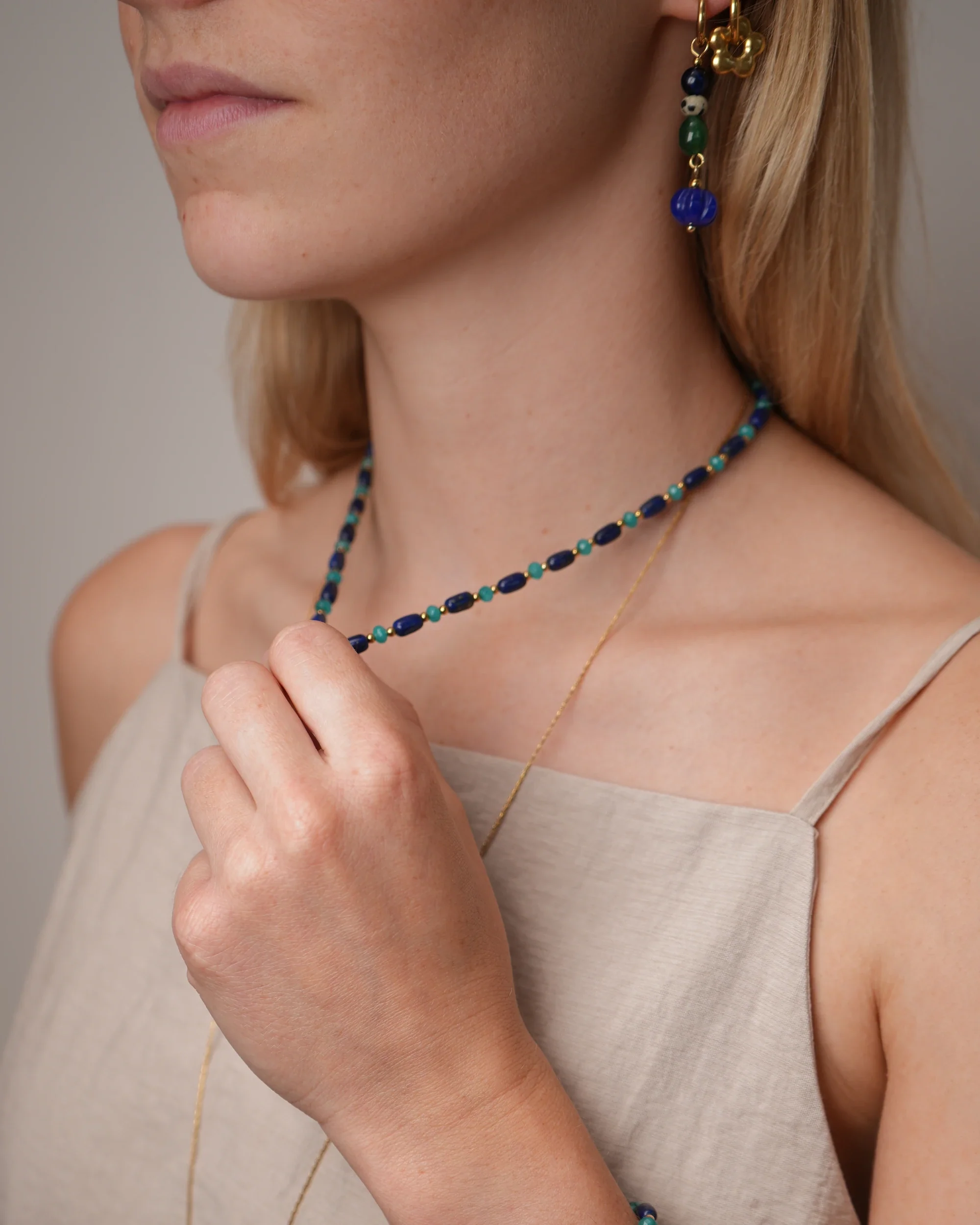 Avielle - Collier - Pierre naturelle - Acier inoxydable - Image 8