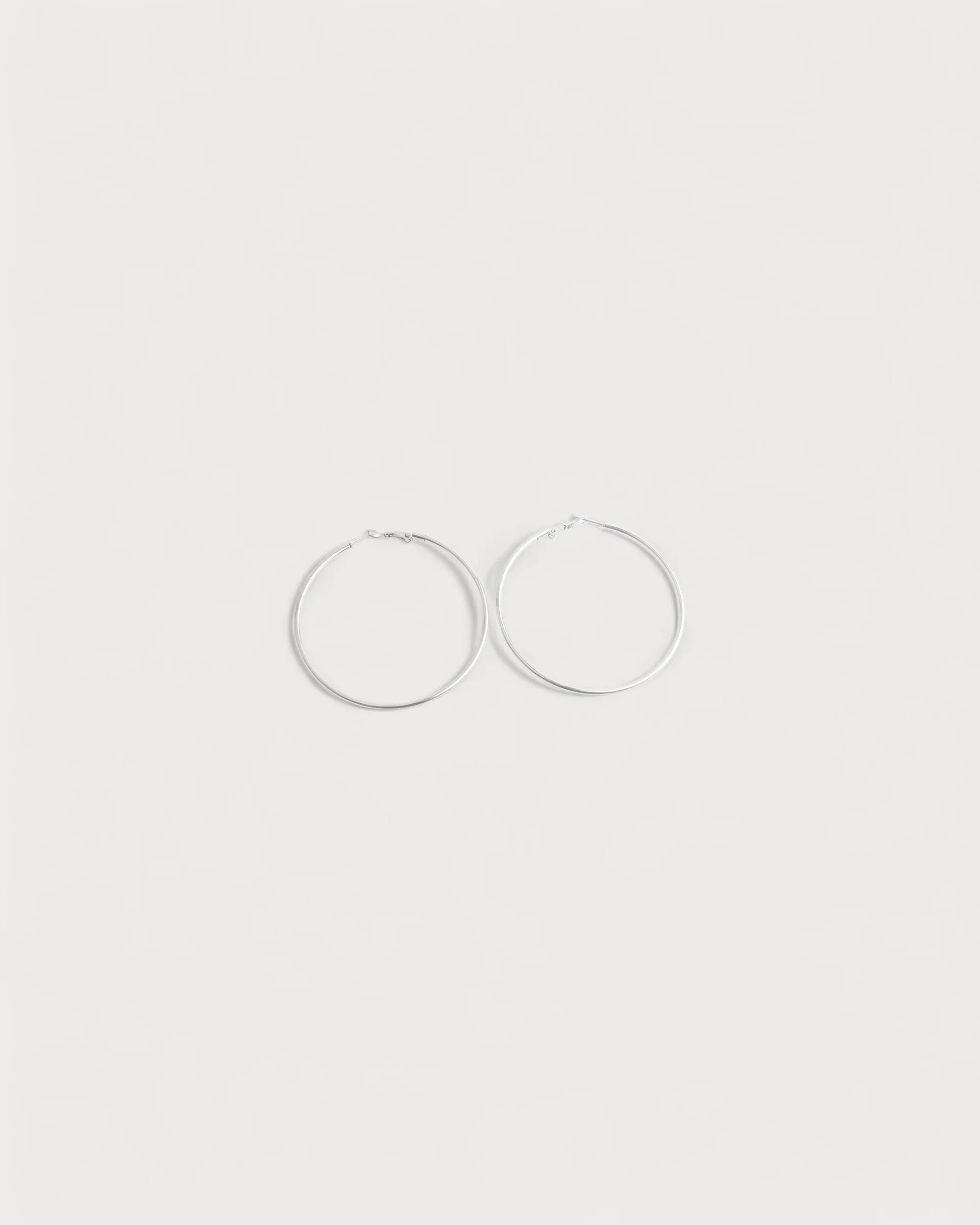 Basic hoops - Boucles d'oreilles - Acier inoxydable - Image 6