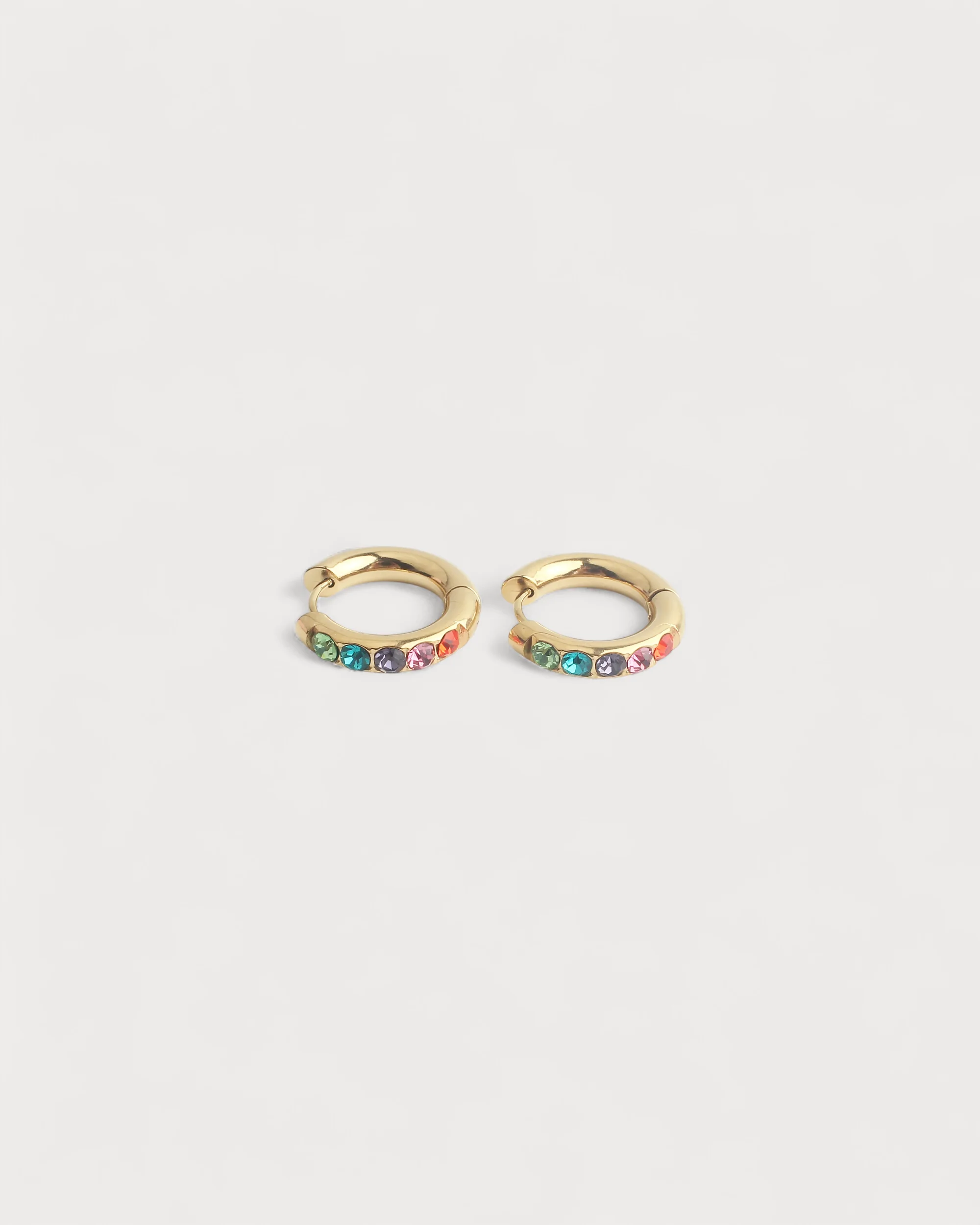 Big Strass Stone - Boucles d'oreilles - Acier inoxydable
