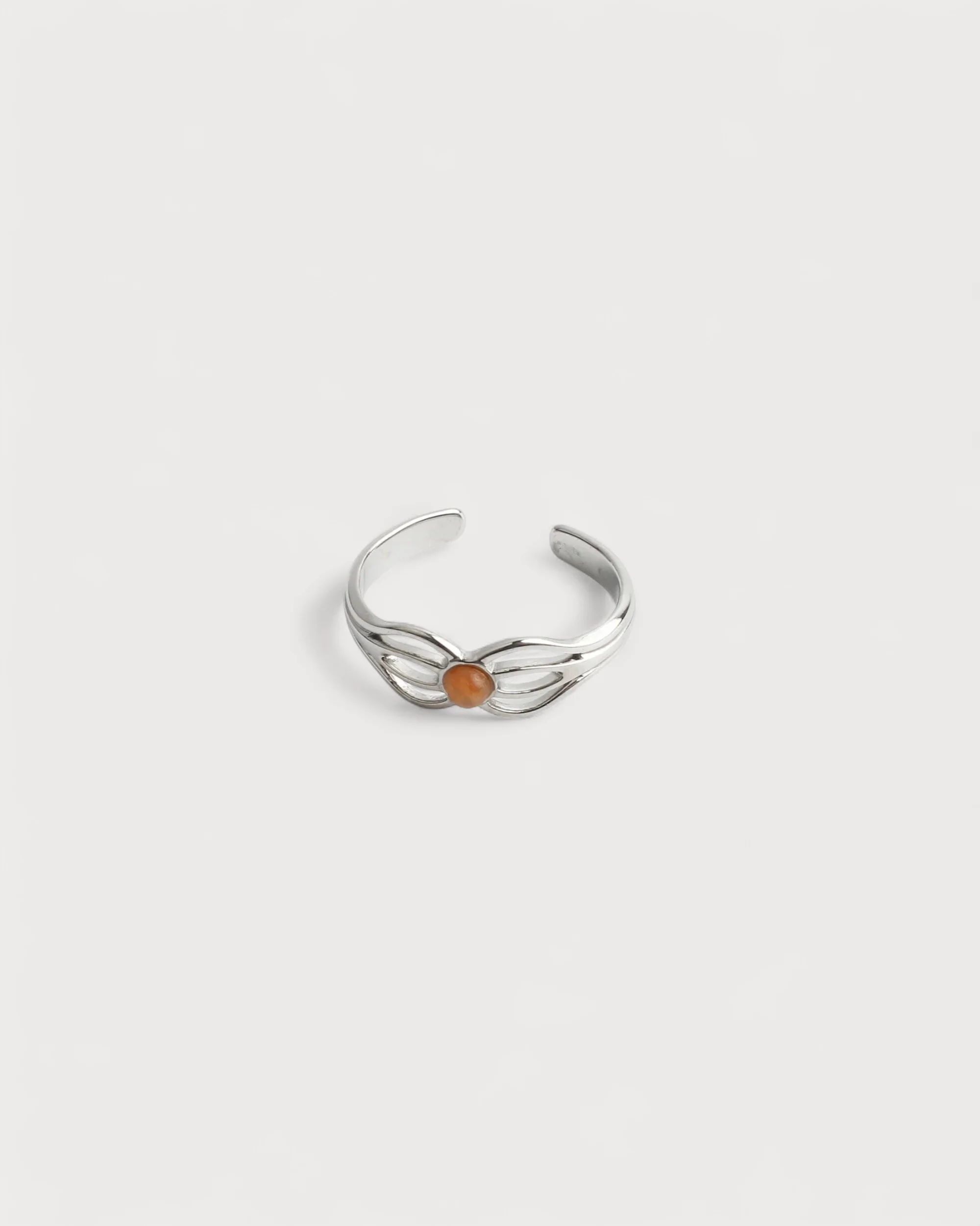 Camille - Bague - Acier inoxydable - Ajustable - Image 8