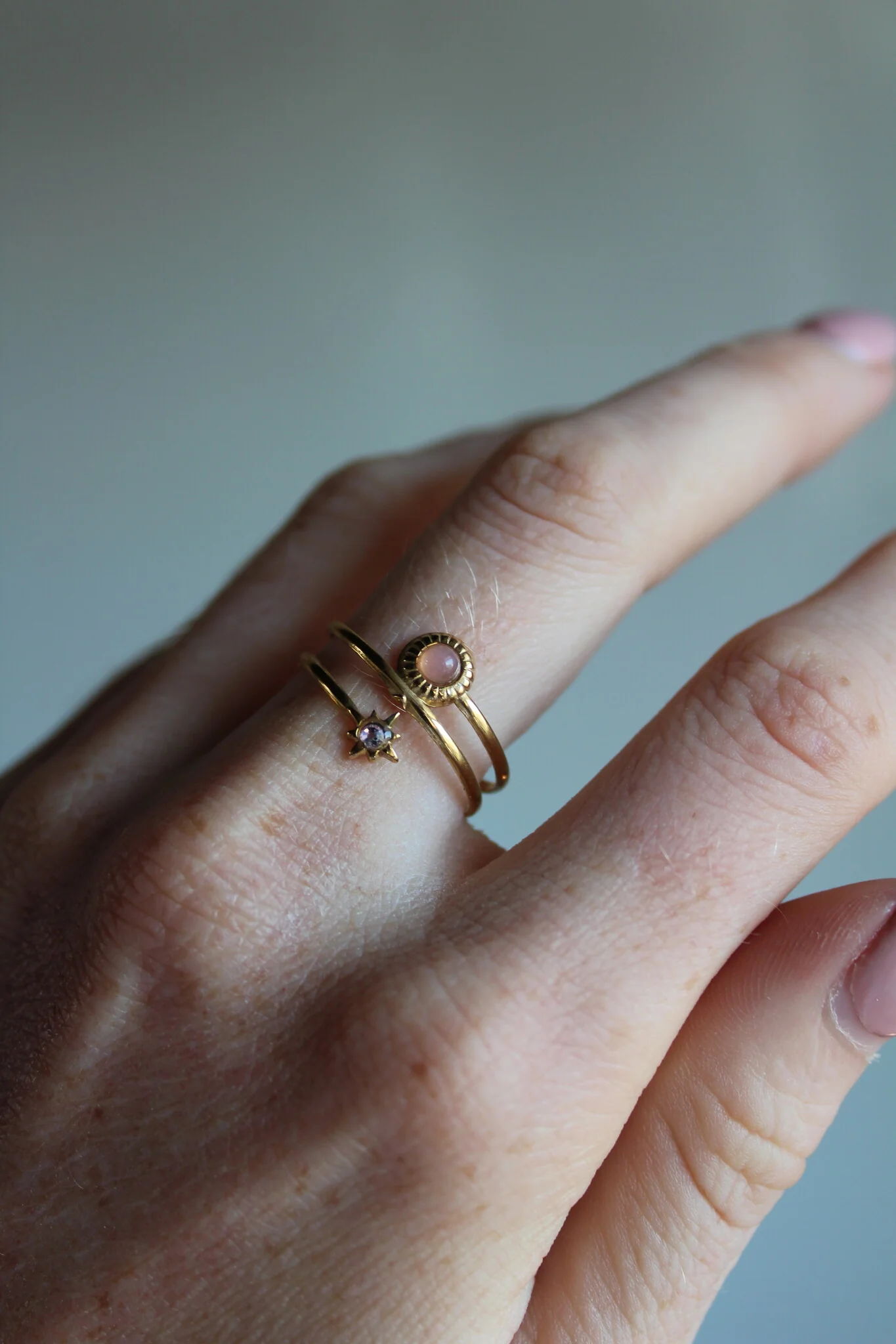 Candace - Bague - Acier inoxydable - Ajustable - Image 4