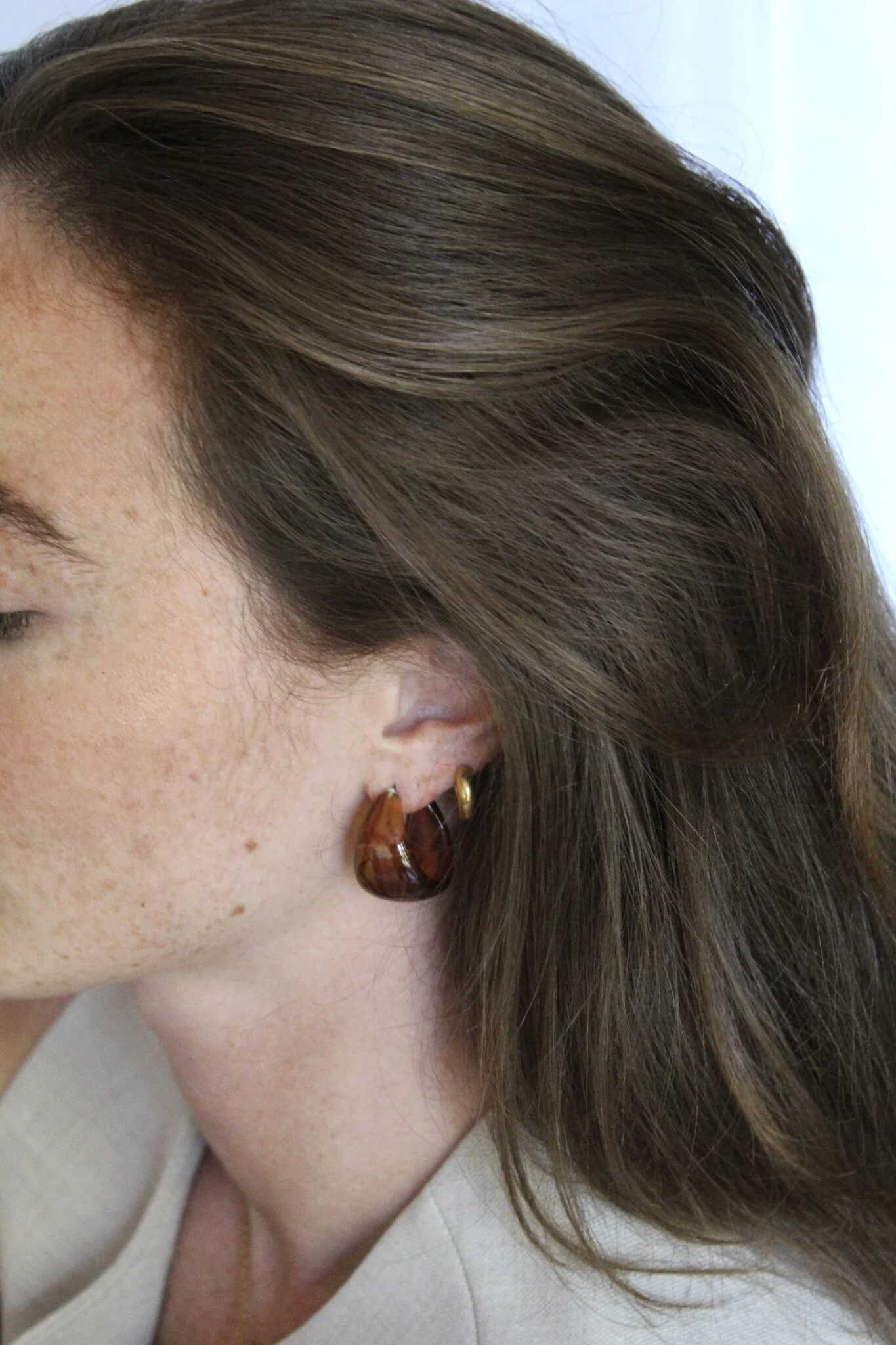 Chunky Hoops - Boucles d'oreilles - Acier inoxydable - Image 5