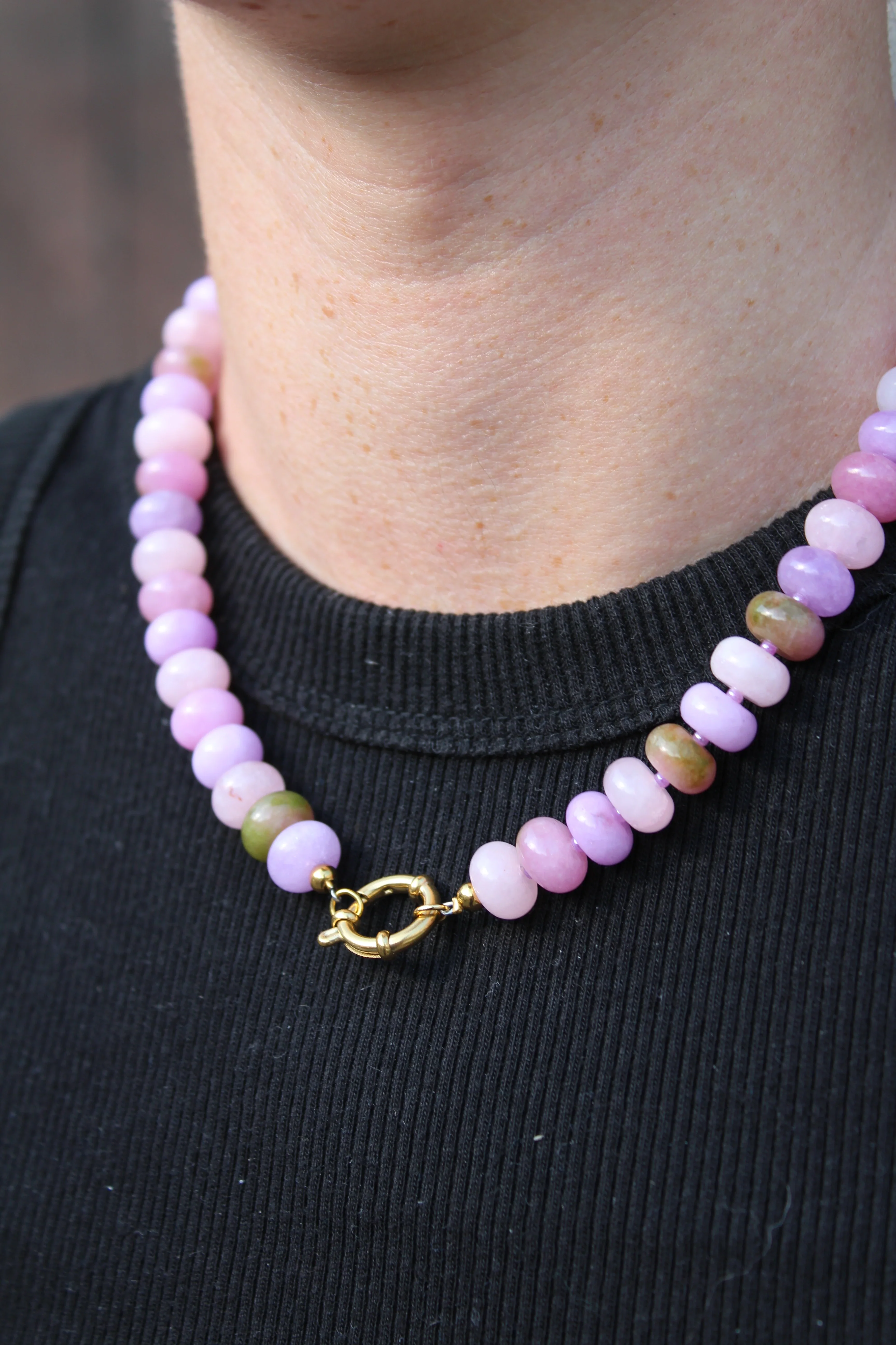 Clarisa - Collier - Pierre naturelle - Acier inoxydable - Image 10