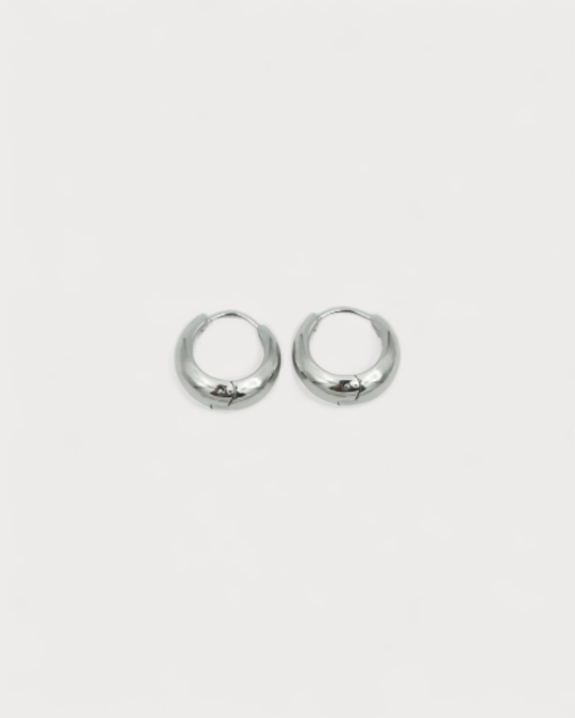 Crush Hoops - Boucles d'oreilles - Acier inoxydable - Image 8