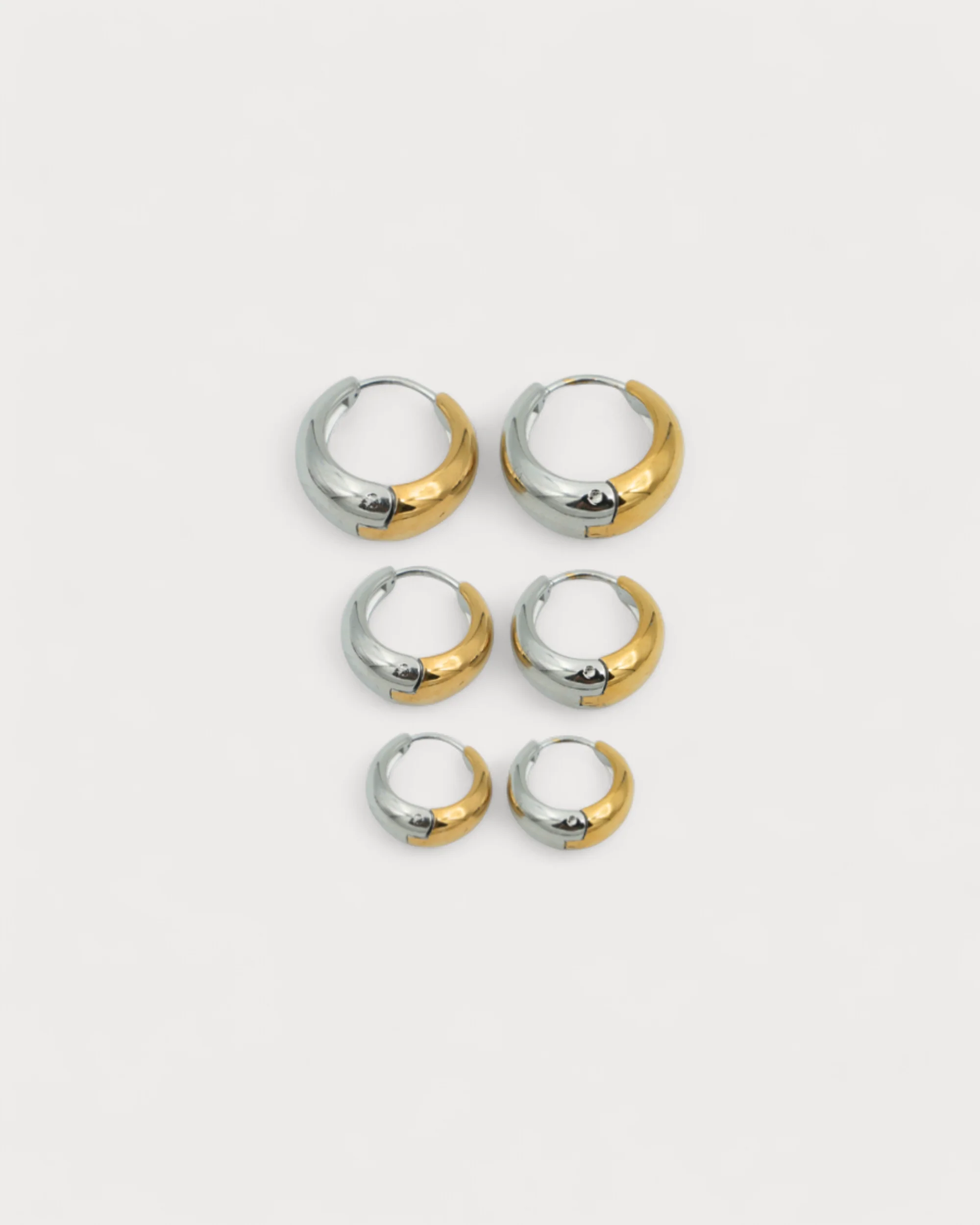 Crush Hoops - Boucles d'oreilles - Acier inoxydable - Image 9