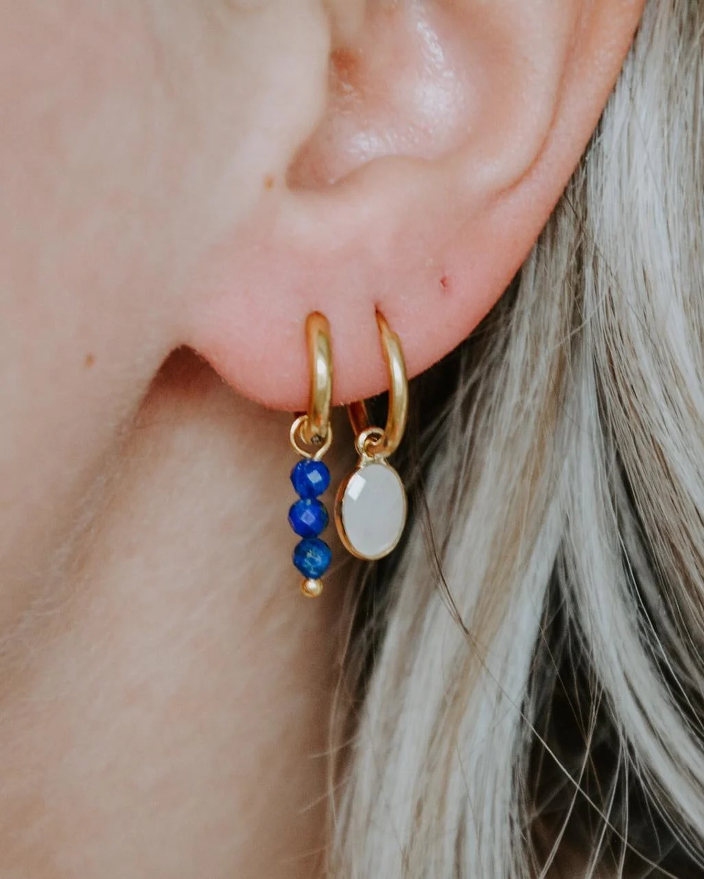 Mignon - Boucles d'oreilles - Acier inoxydable - Image 2