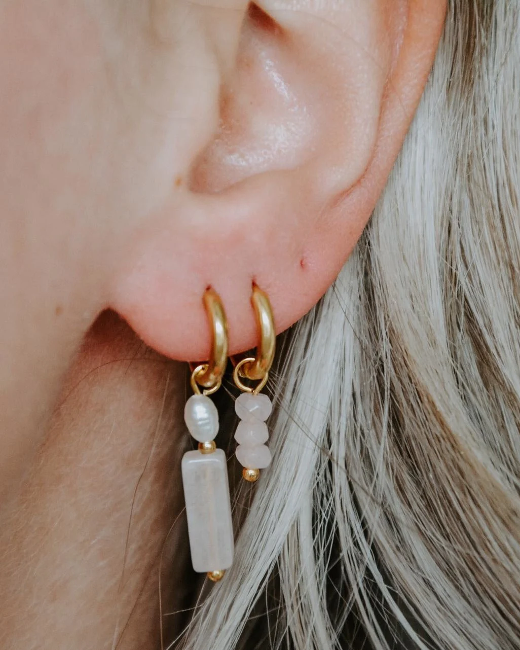 Mignon - Boucles d'oreilles - Acier inoxydable - Image 4