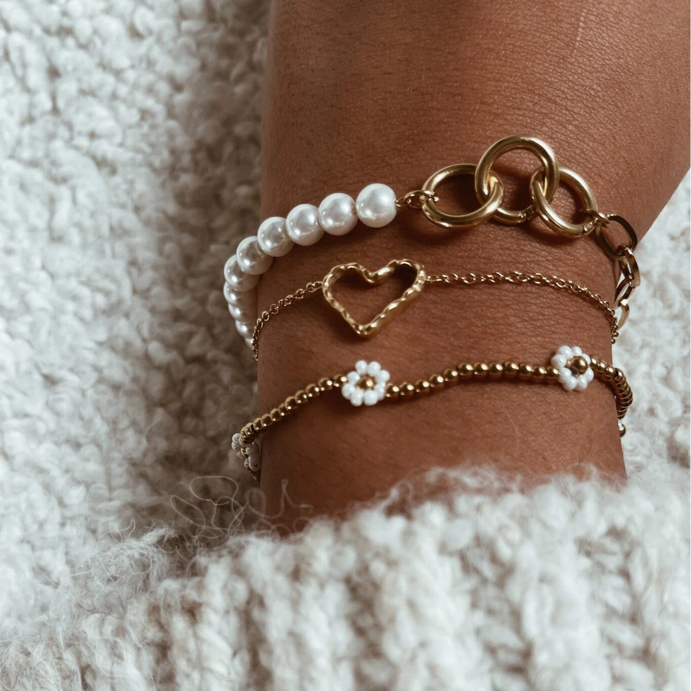 Daisy - Bracelet - Acier inoxydable - Image 4