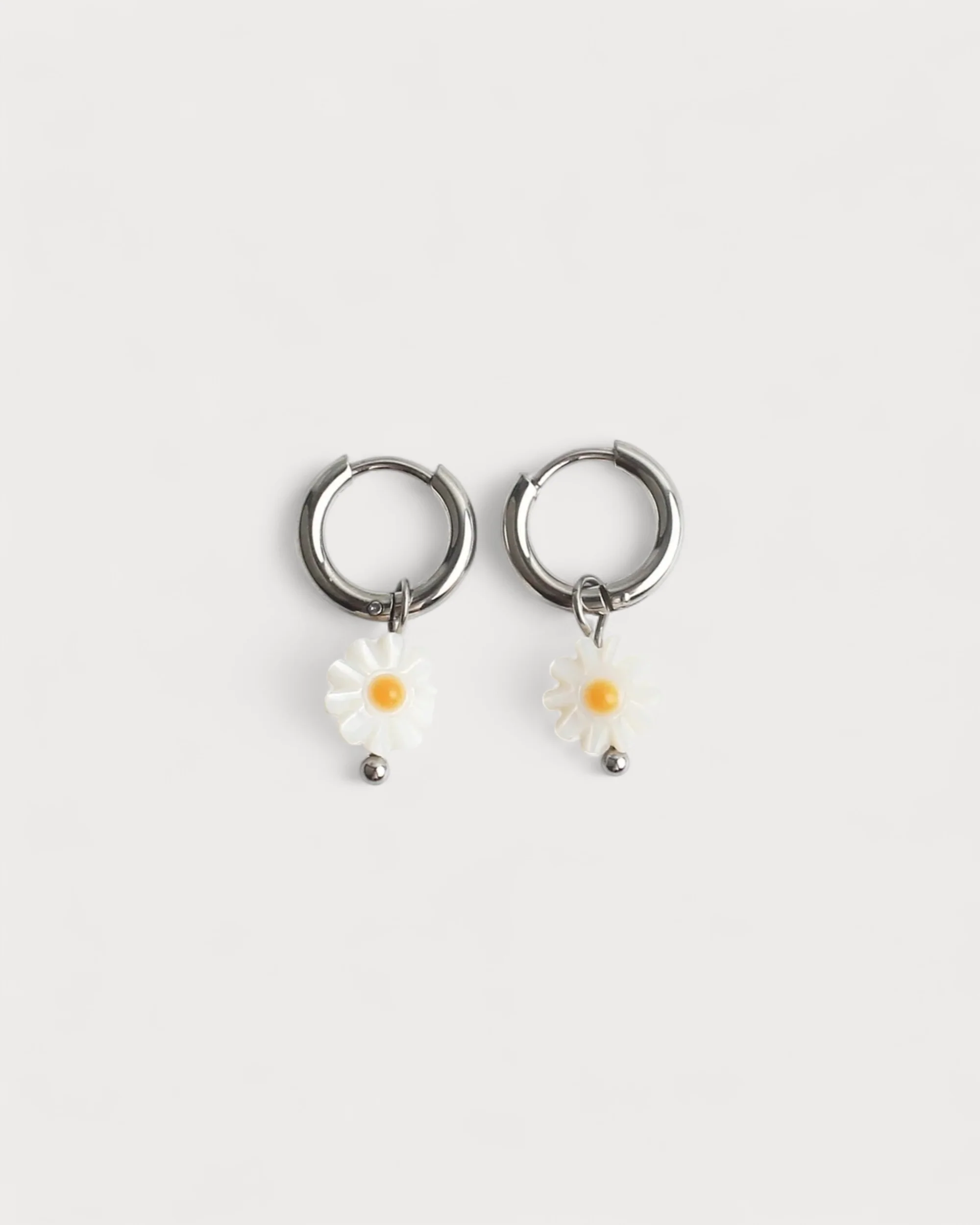 Daisy Flower - Boucles d'oreilles - Acier inoxydable - Image 6