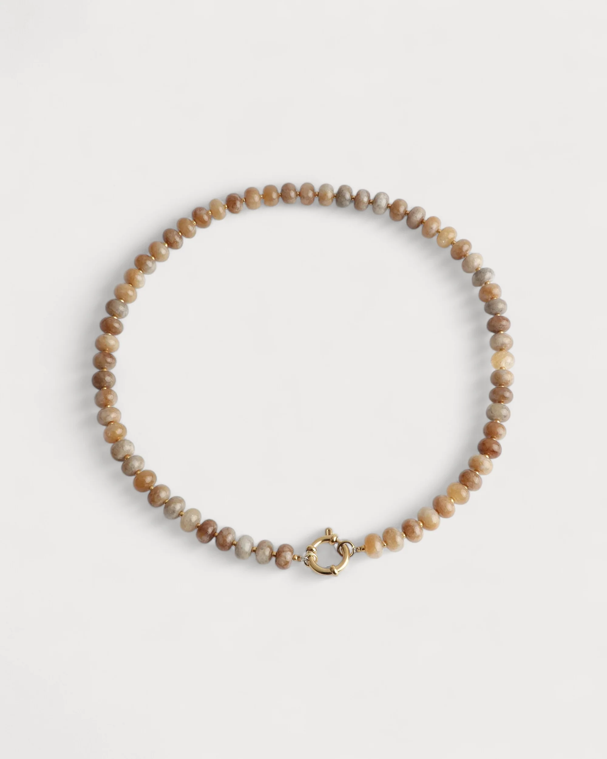 Darine - Collier - Pierre naturelle - Acier inoxydable