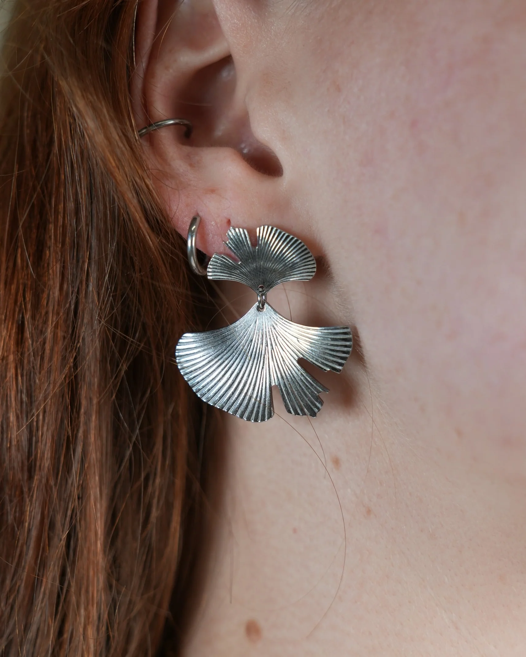 Delfina - Boucles d'oreilles - Acier inoxydable - Image 4