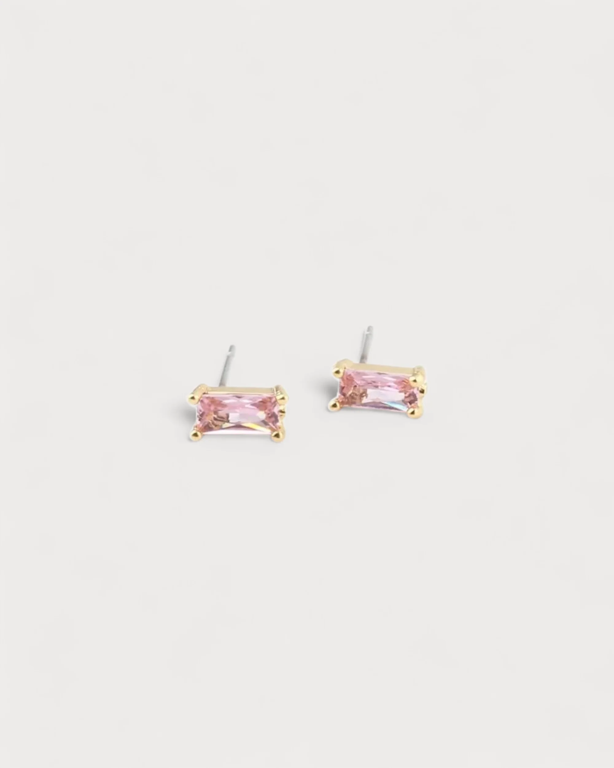 Diamond - Clous d'oreilles - Boucles d'oreilles - Plaqué