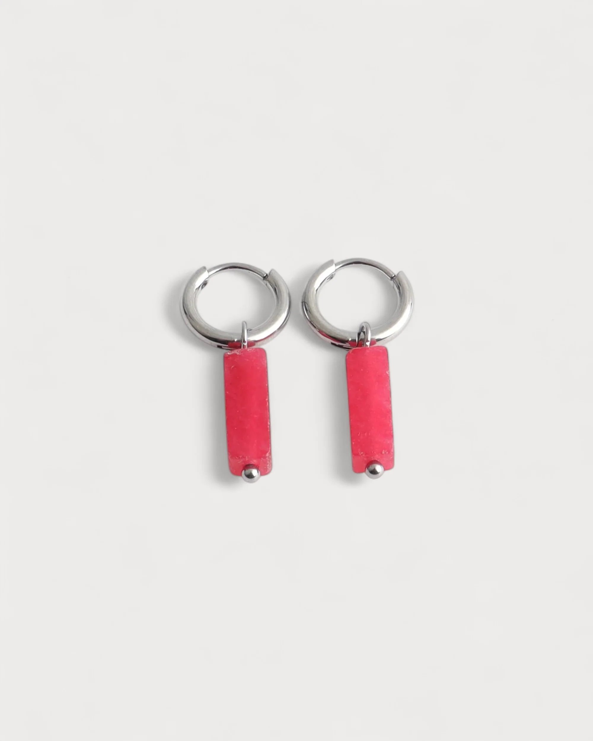 Dora - Boucles d'oreilles - Pierre naturelle - Acier inoxydable - Image 34