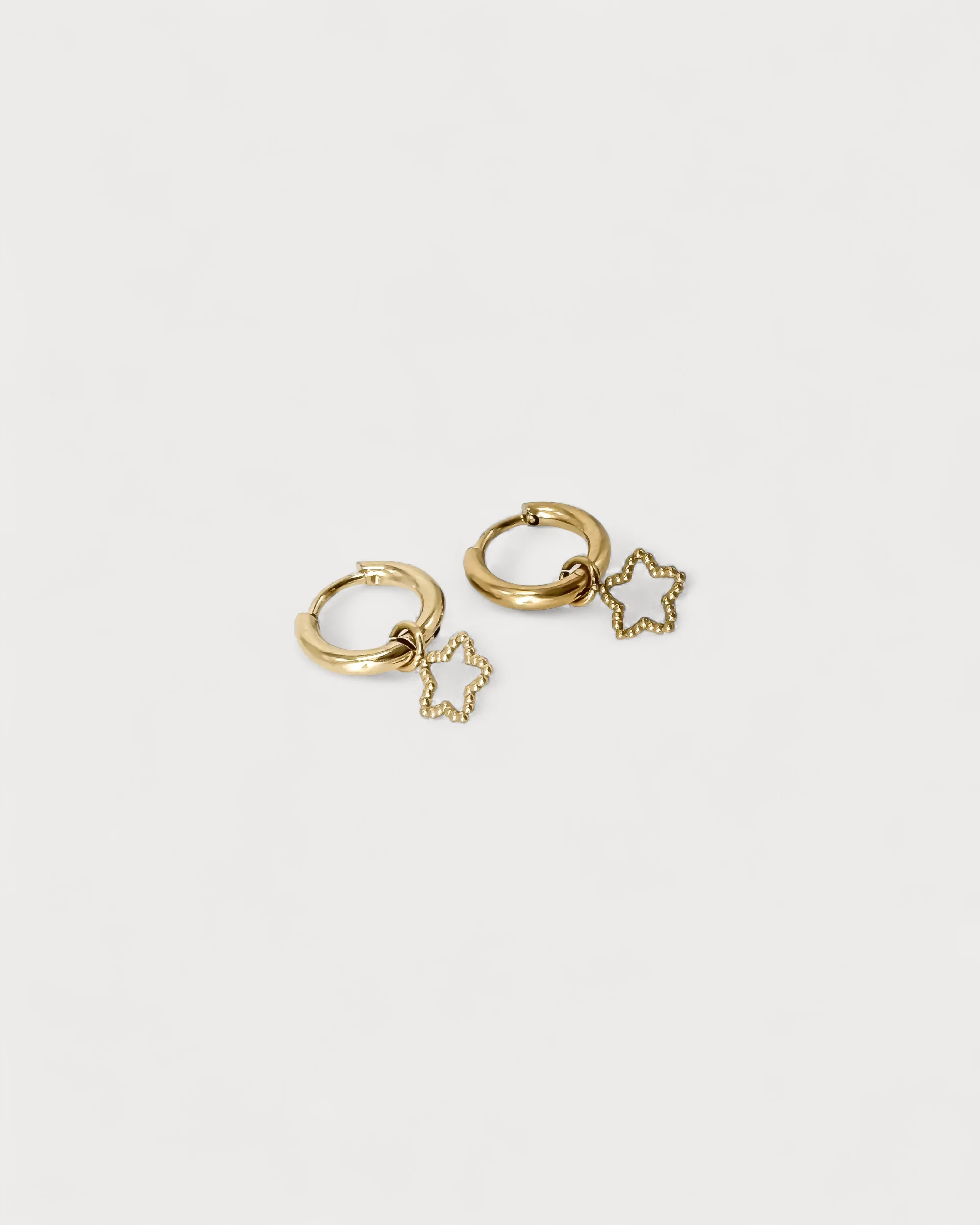 Dotted Stars - Boucles d'oreilles - Acier inoxydable - Image 3