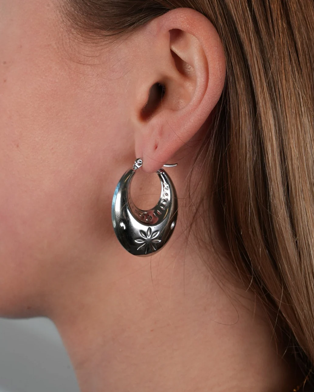 Duni - Boucles d'oreilles - Acier inoxydable - Image 4