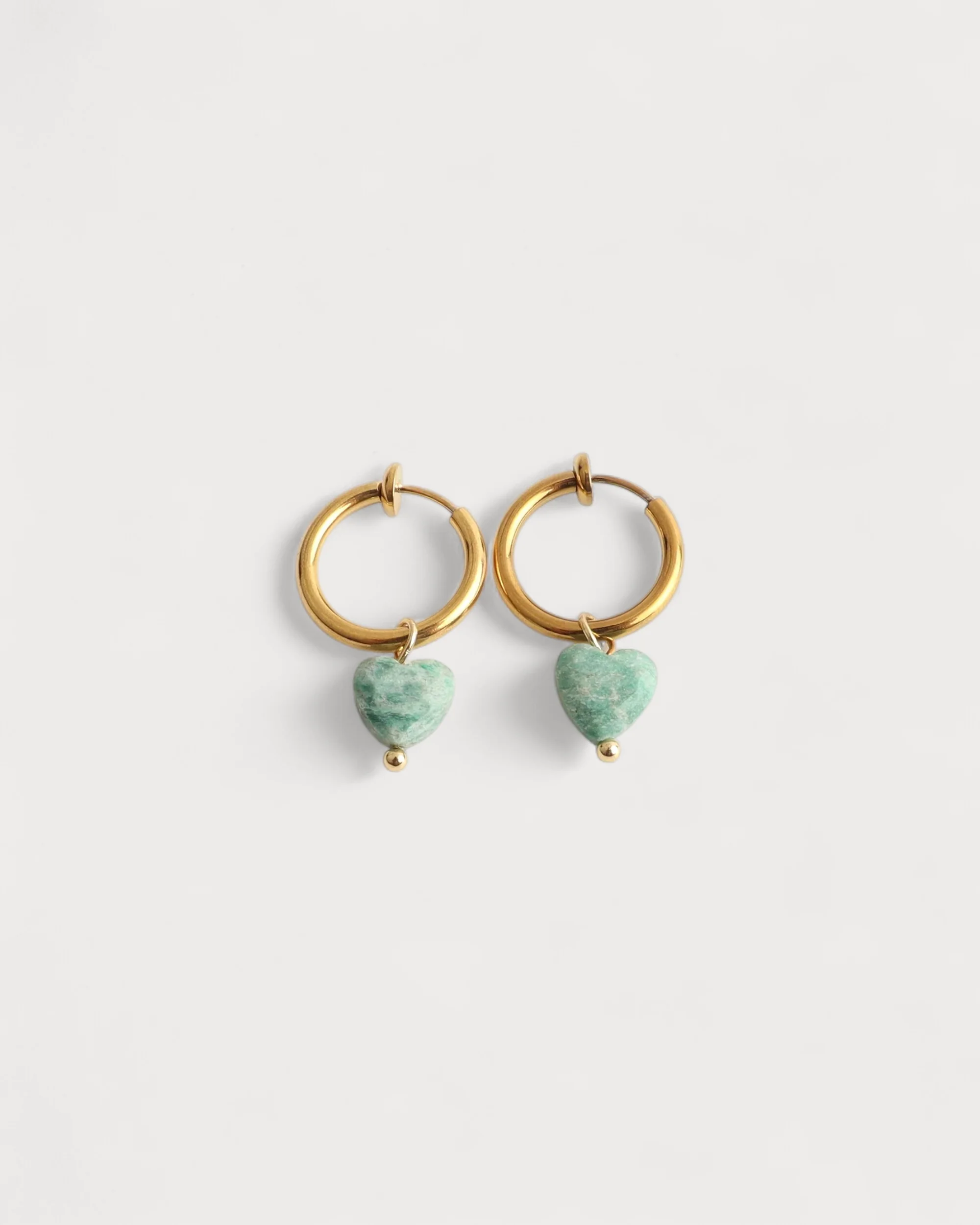 Elinor - Boucles d'oreilles - Clip - Acier inoxydable
