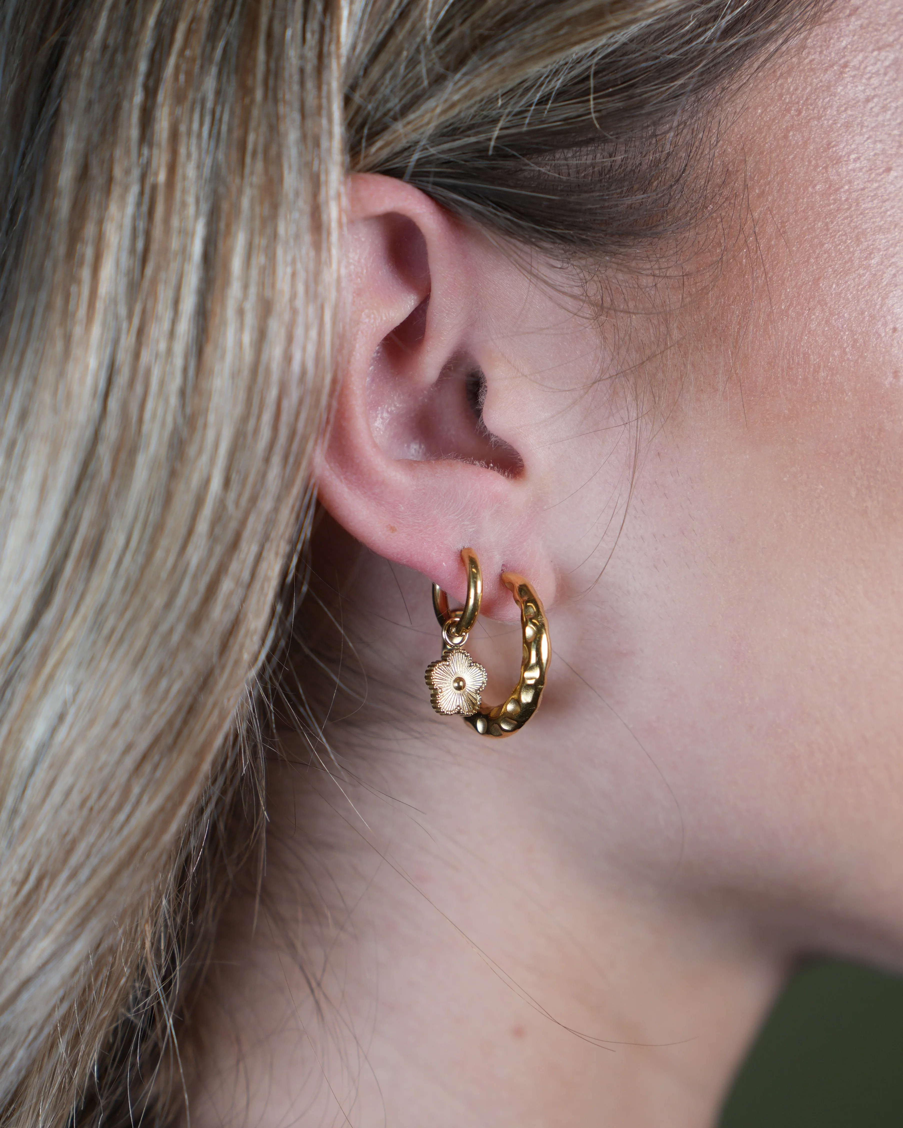 Ella - Boucles d'oreilles - Acier inoxydable - Image 2