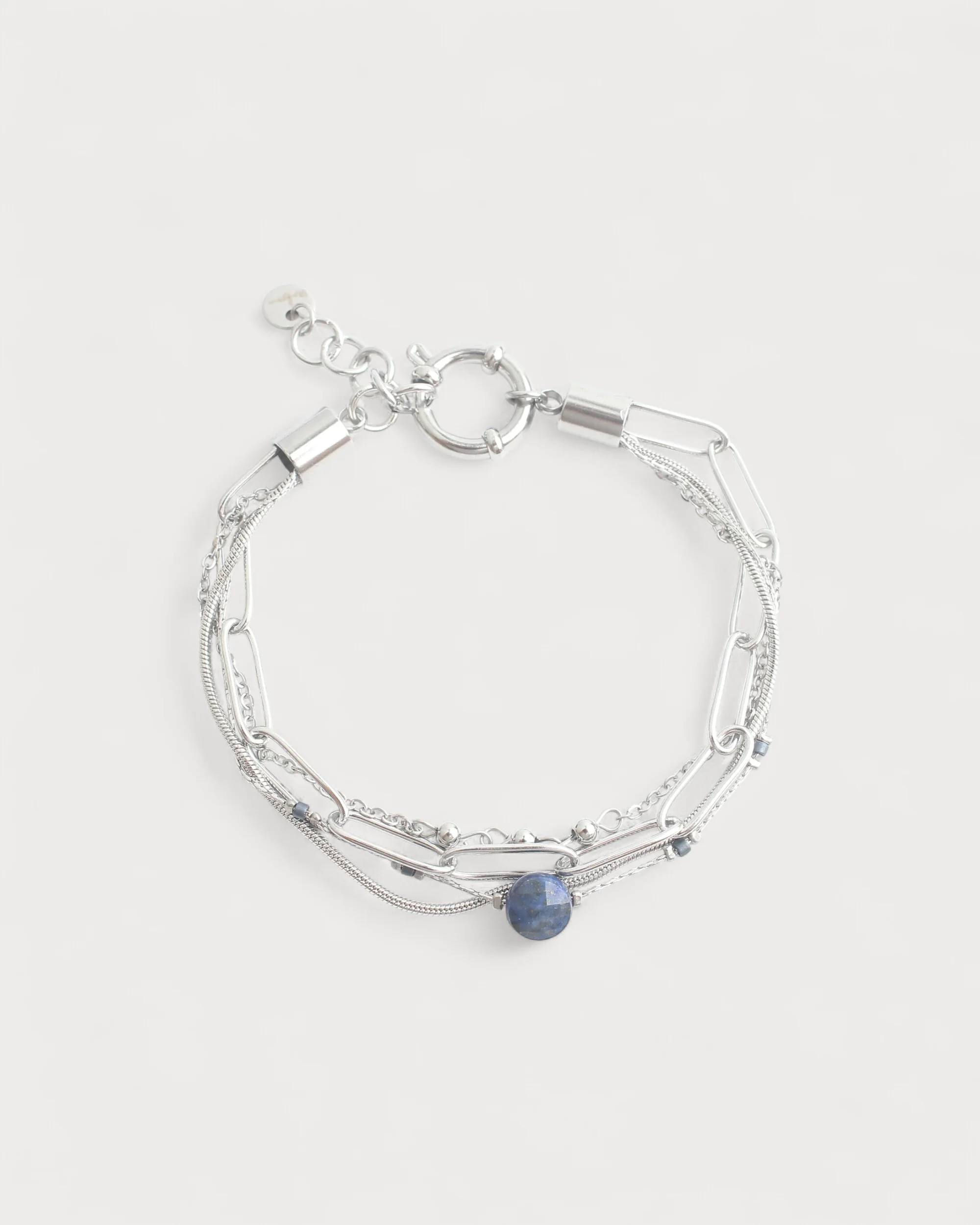 Eloise - Bracelet - Pierre naturelle - 4 couches - Acier inoxydable - Image 8