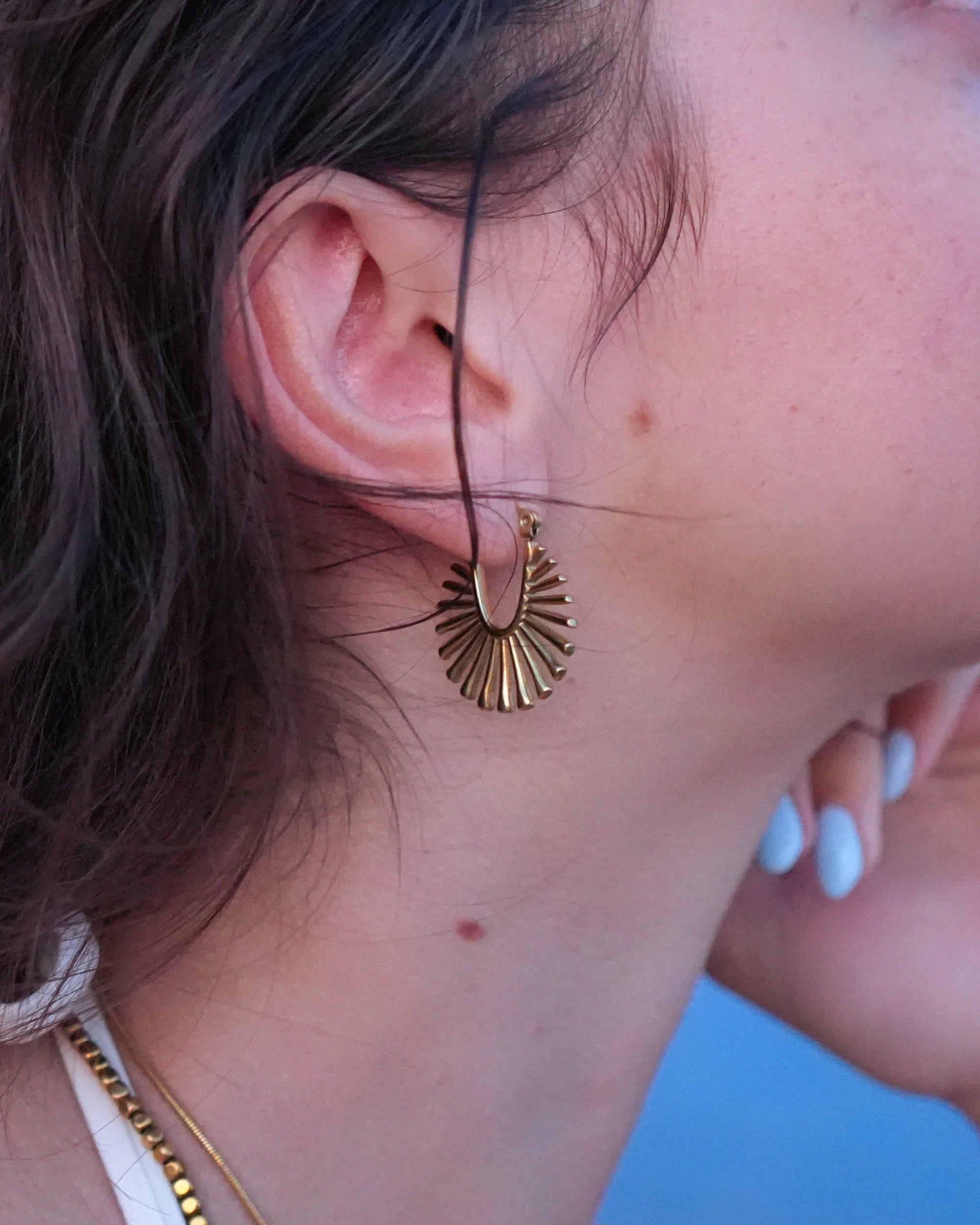 Elsa - Boucles d'oreilles - Acier inoxydable - Image 2