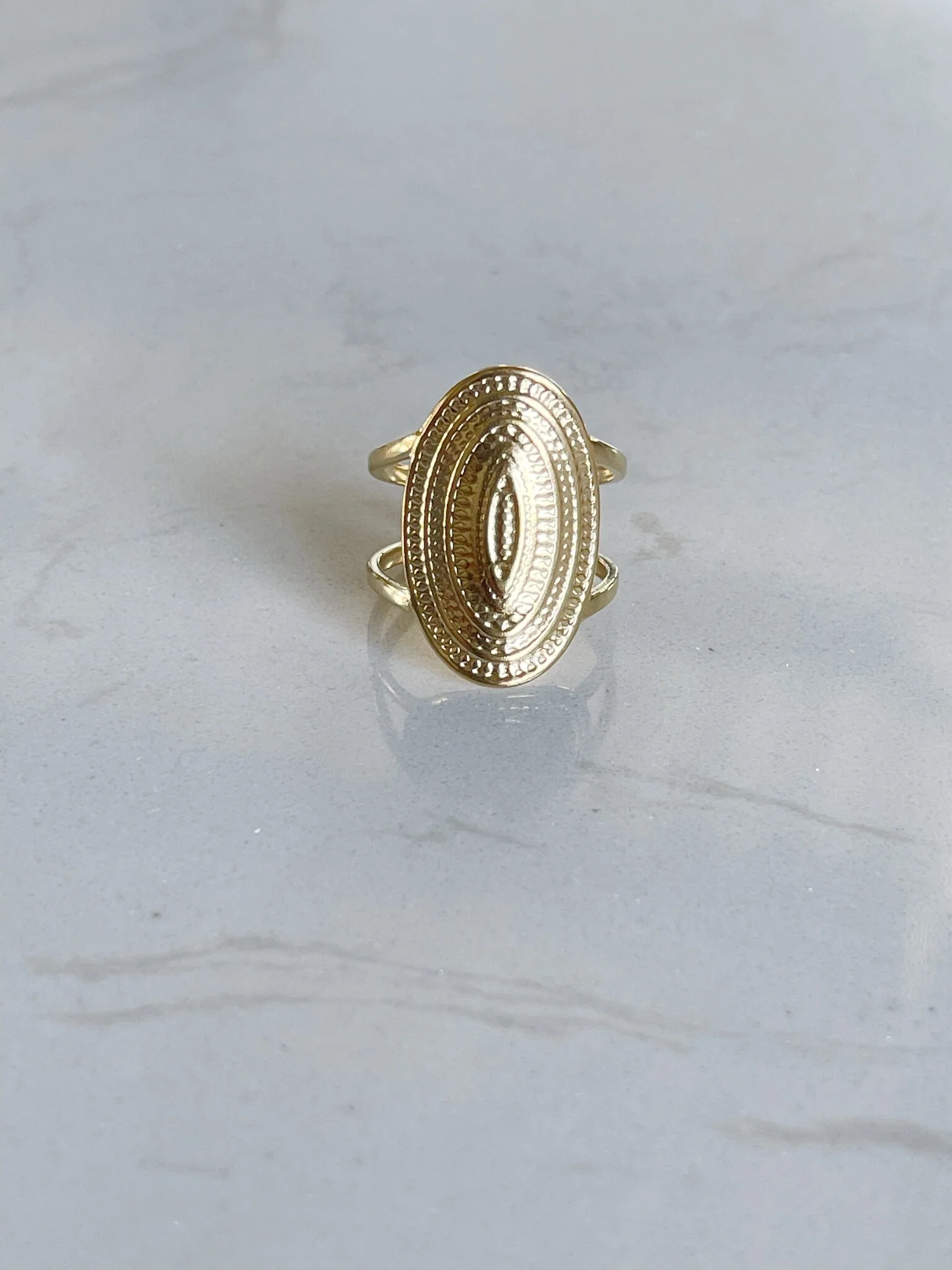 Elsa - Bague - Acier inoxydable - Ajustable - Image 3