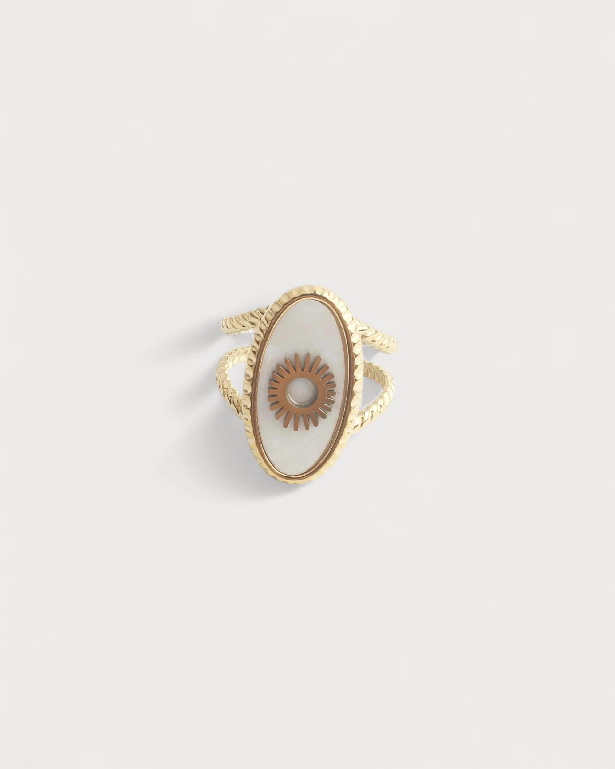 Eterna - Bague - Acier inoxydable - Ajustable