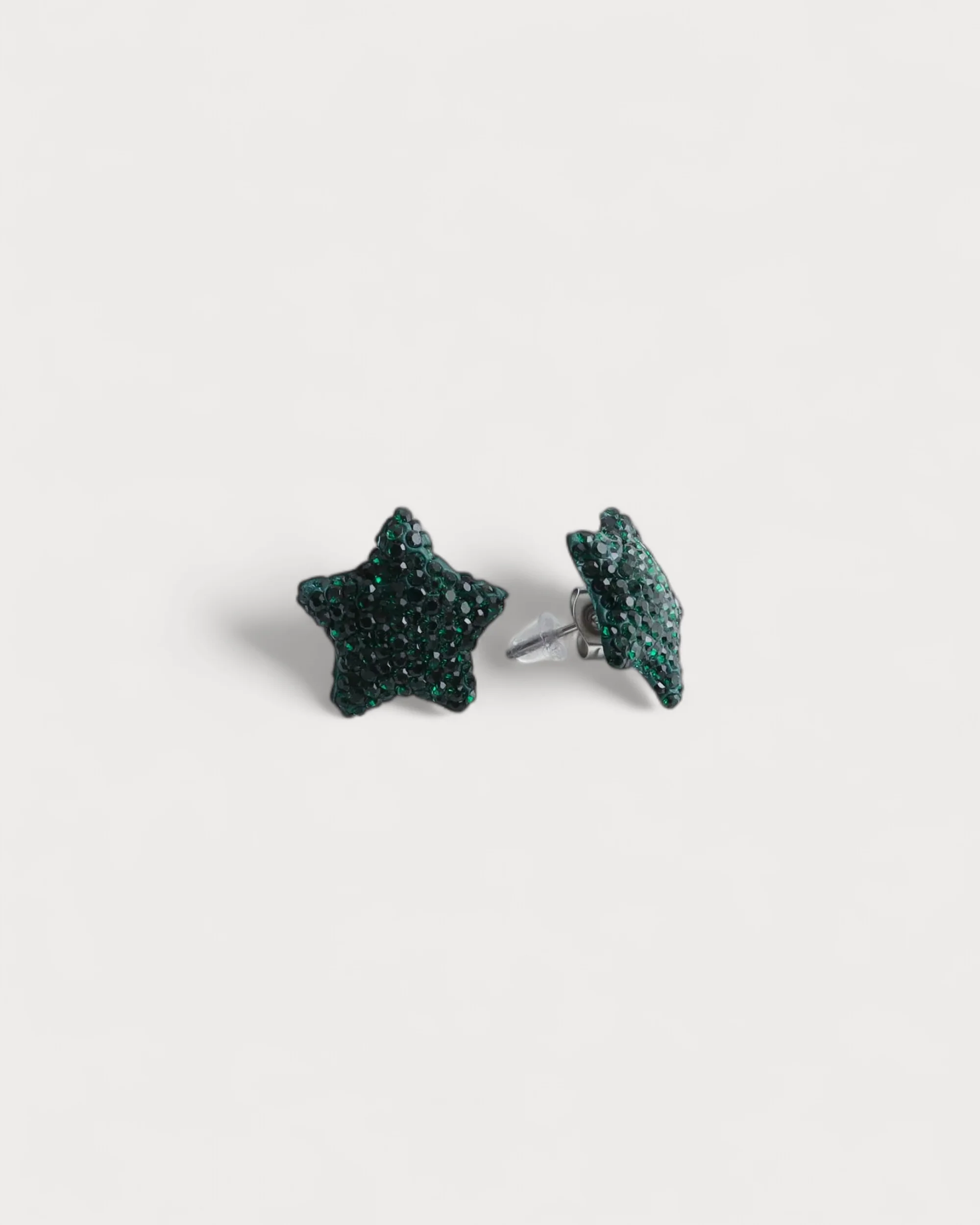 Evelina - Boucles d’oreilles puces - Boucles d'oreilles - Acier inoxydable - Image 10