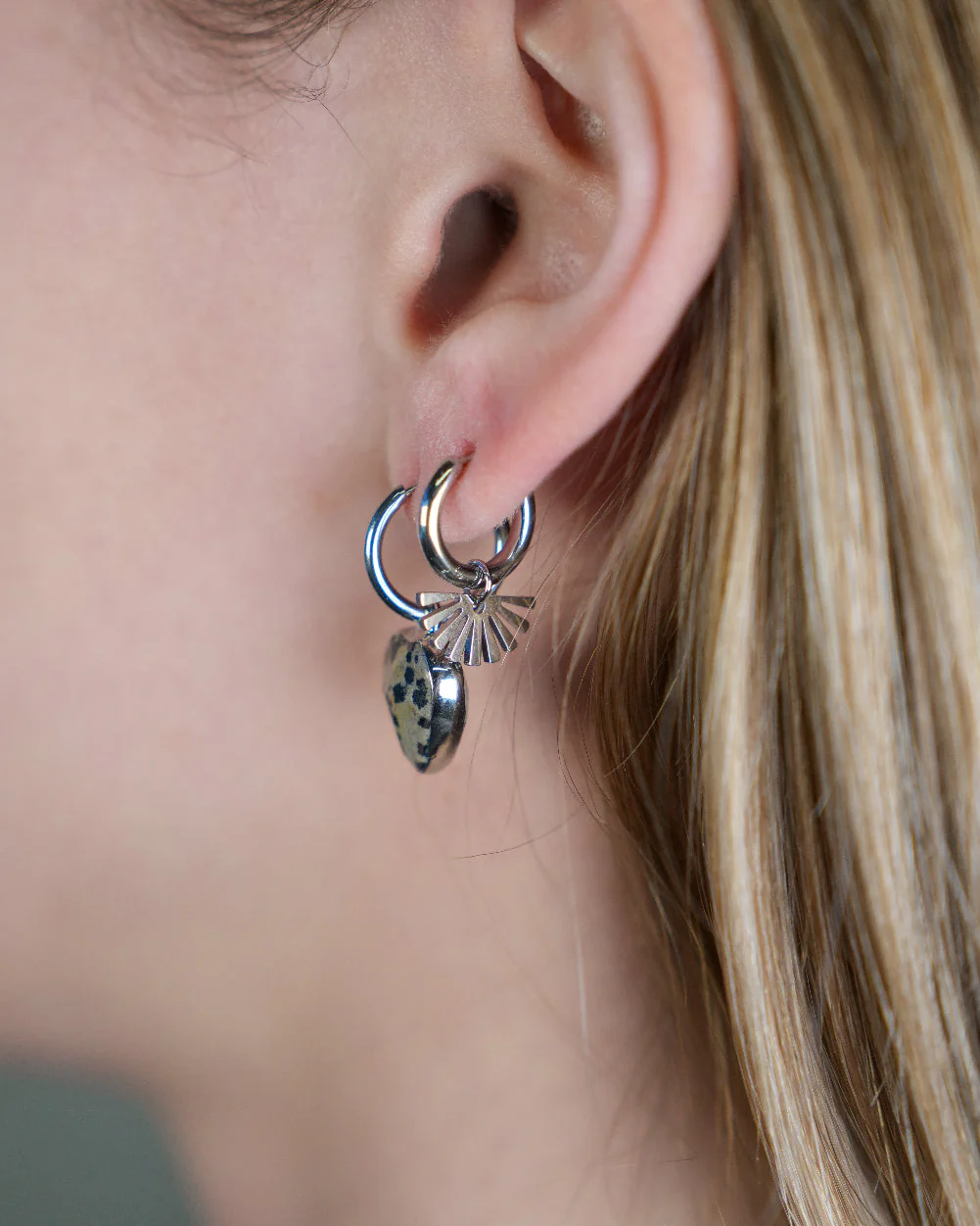 Evi - Boucles d'oreilles - Acier inoxydable - Image 4