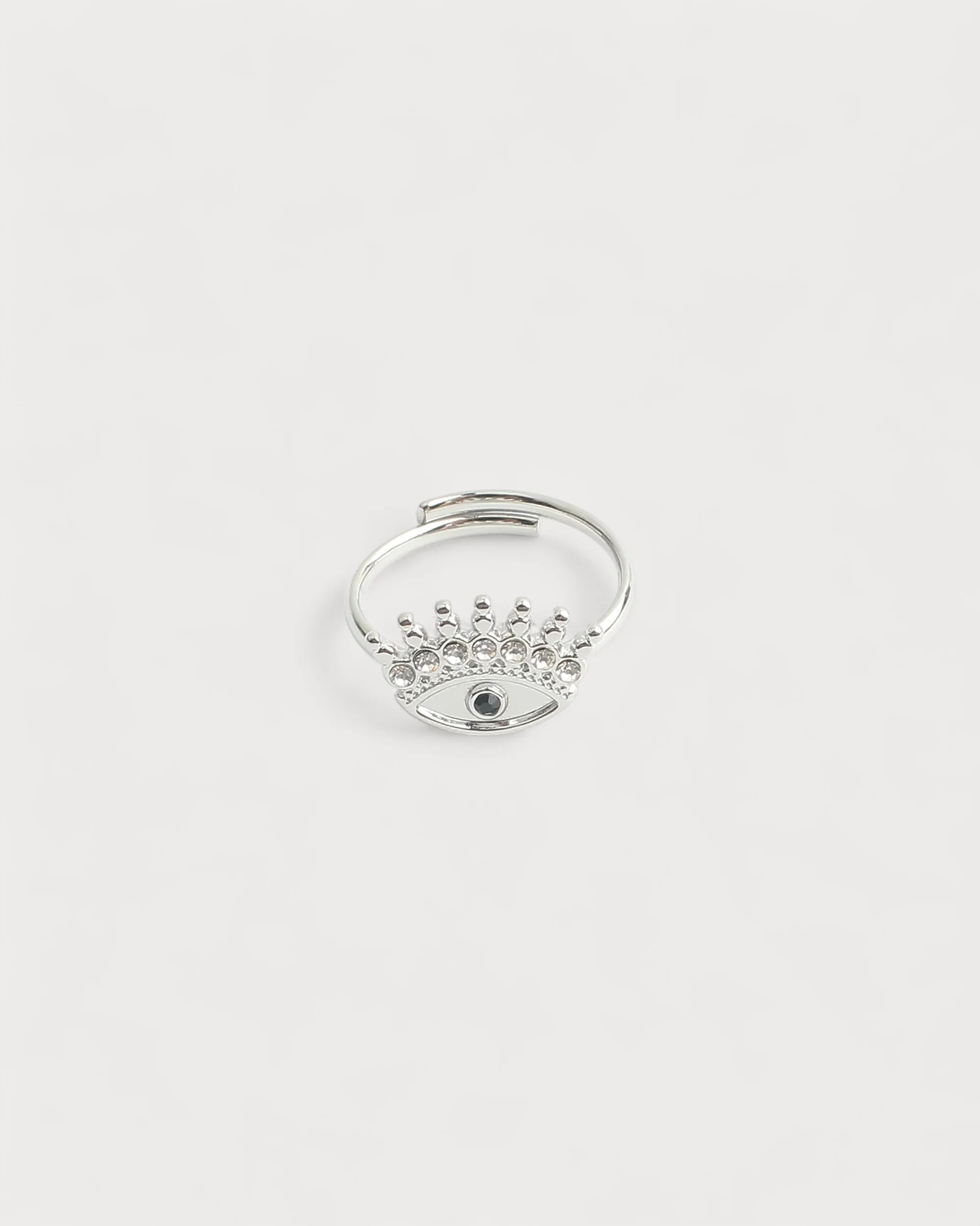 Oeil - Bague - Acier inoxydable - Ajustable - Image 3