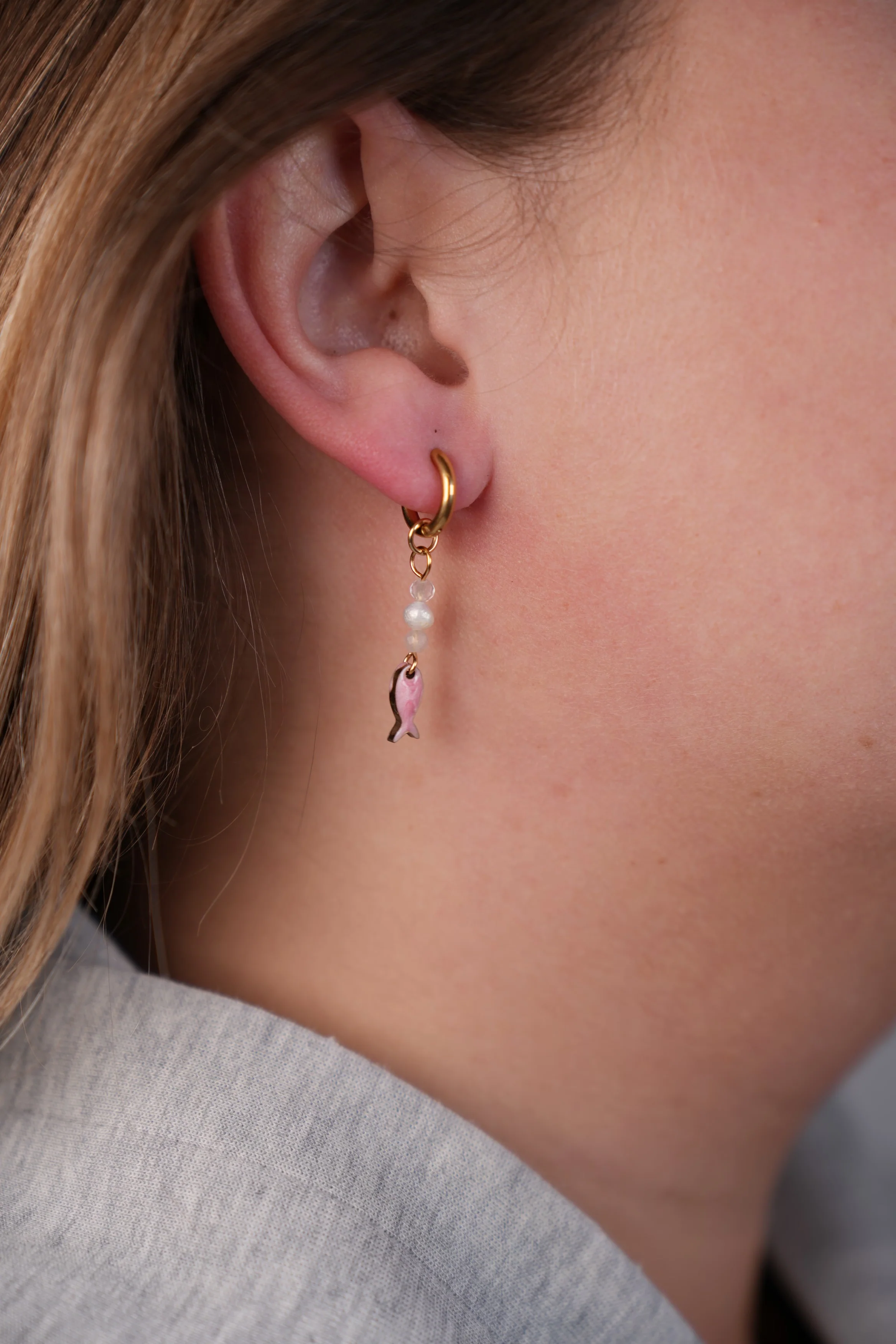 Fayah - Boucles d'oreilles - Acier inoxydable - Image 4
