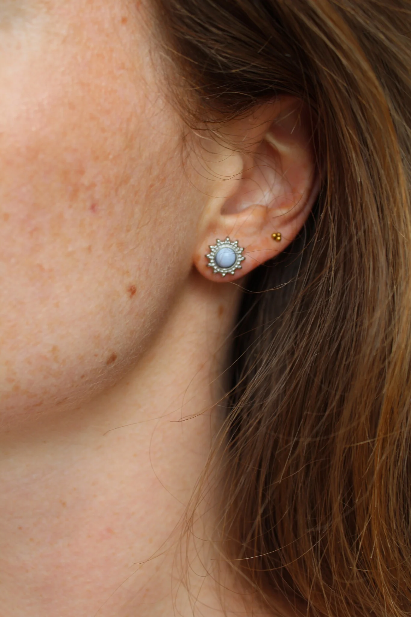 Faye - Clou - Boucles d'oreilles - Acier inoxydable - Image 4