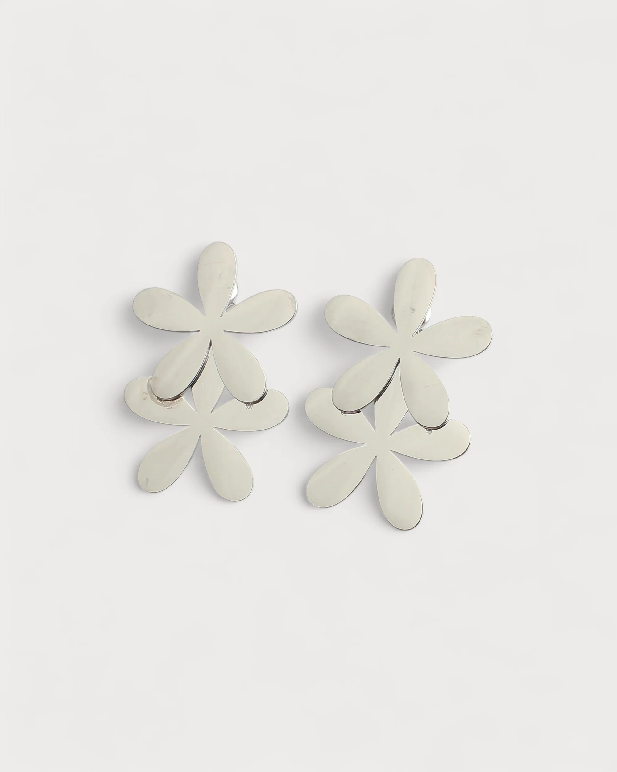 Flores - Boucles d'oreilles - Acier inoxydable - Image 3