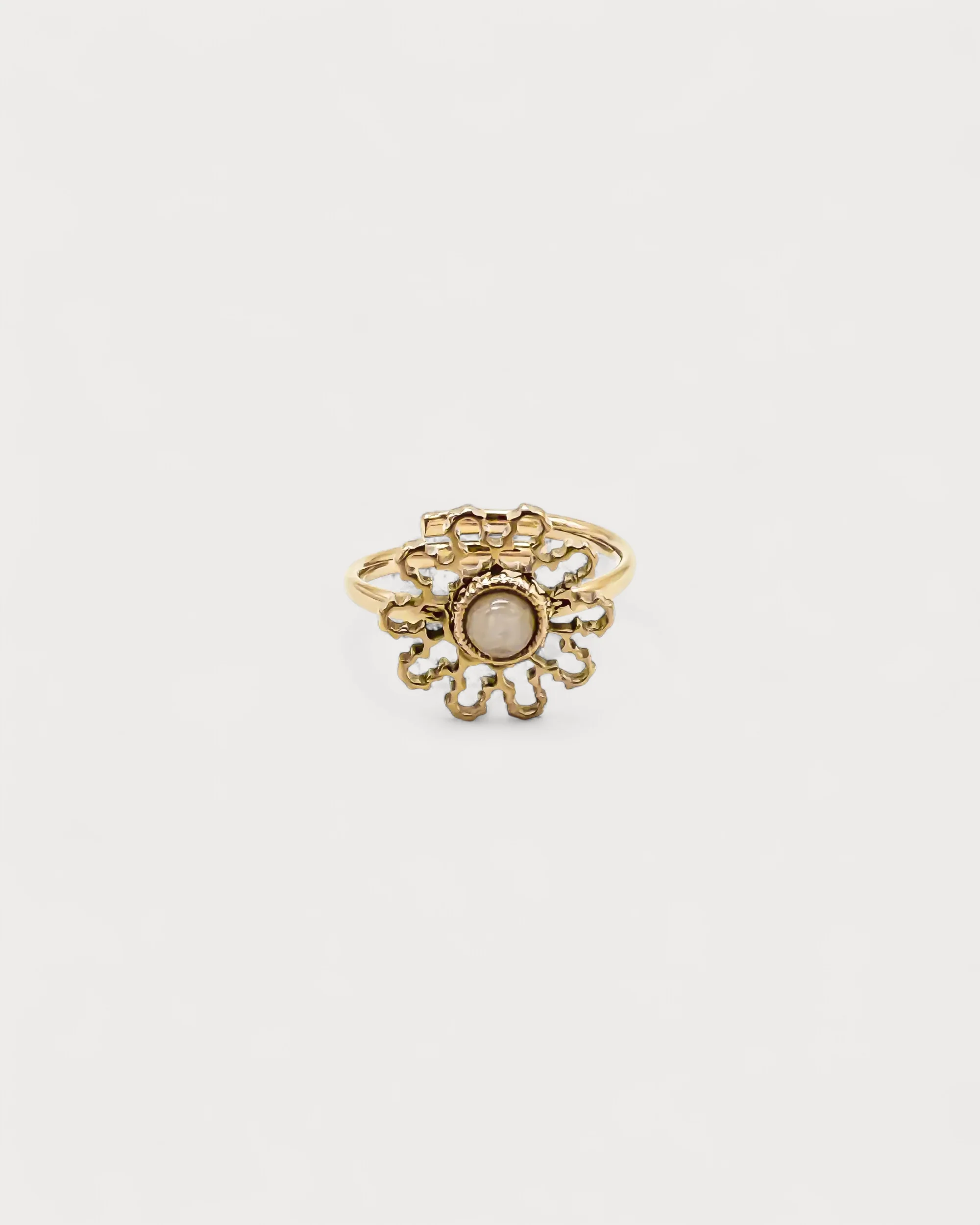 Flori - Bague - Acier inoxydable - Ajustable - Image 4