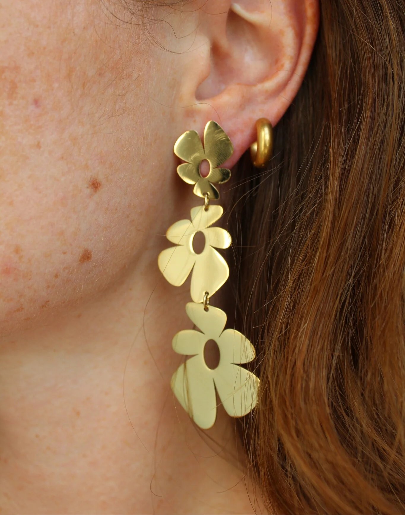 Flowers, Flowers, Flowers - Boucles d'oreilles - Acier inoxydable - Image 3