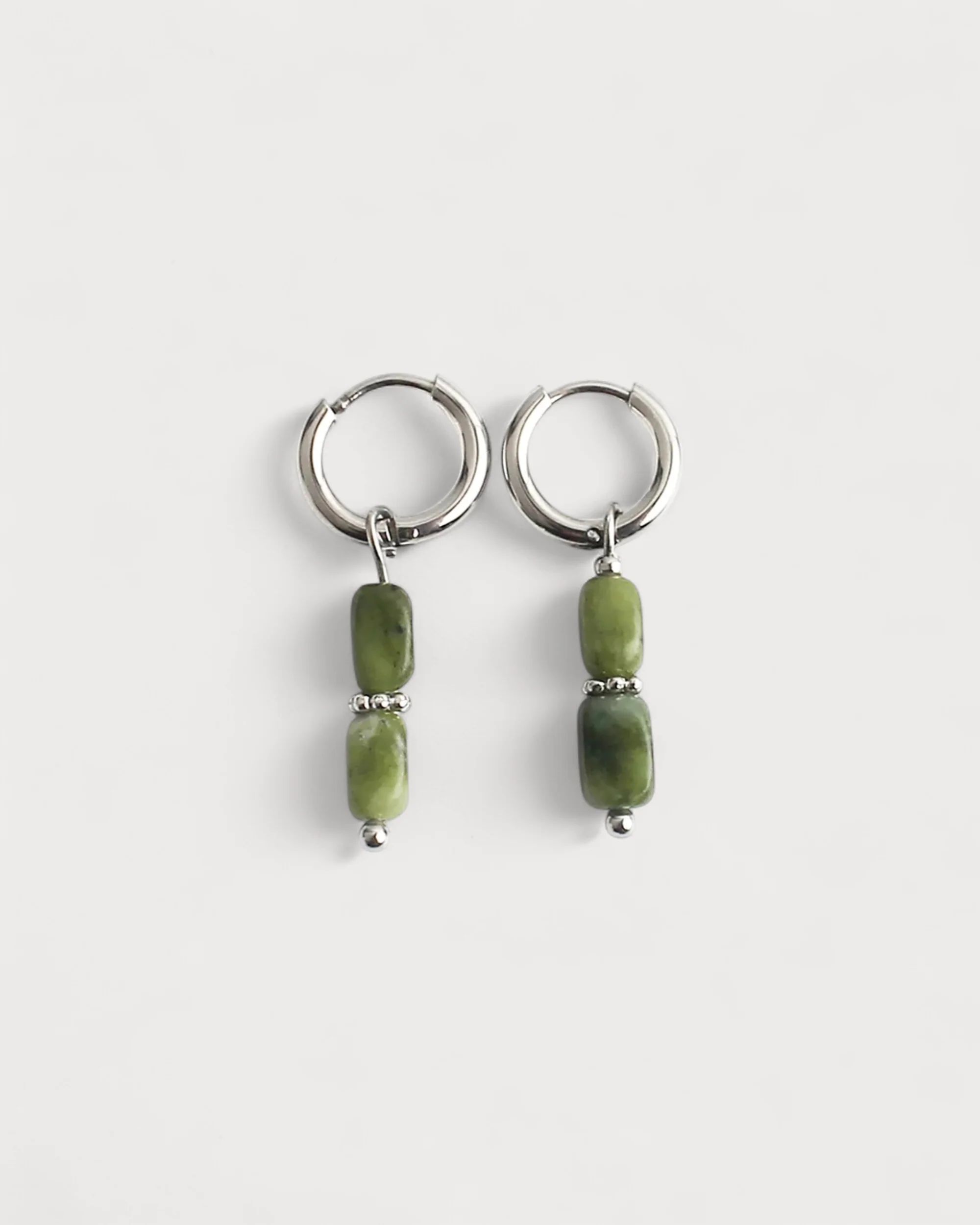 Freya - Boucles d'oreilles - Pierre naturelle - Acier inoxydable - Image 3