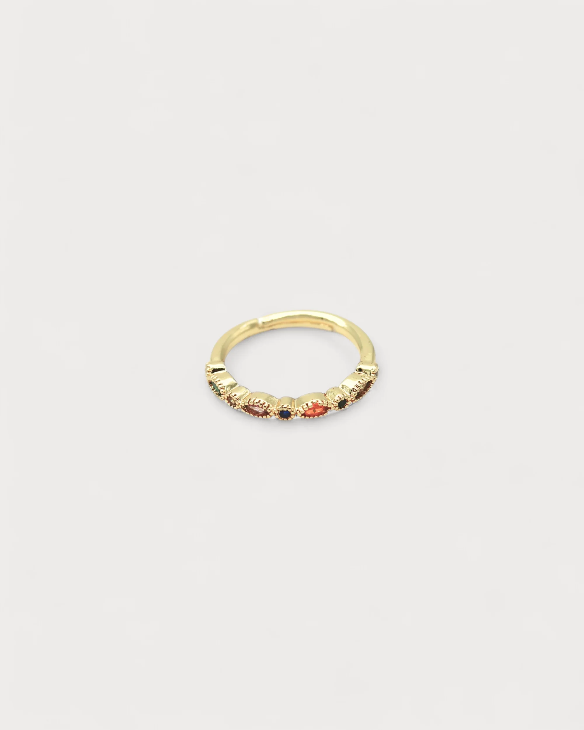 Glitter Please - Bague - Acier inoxydable - Ajustable