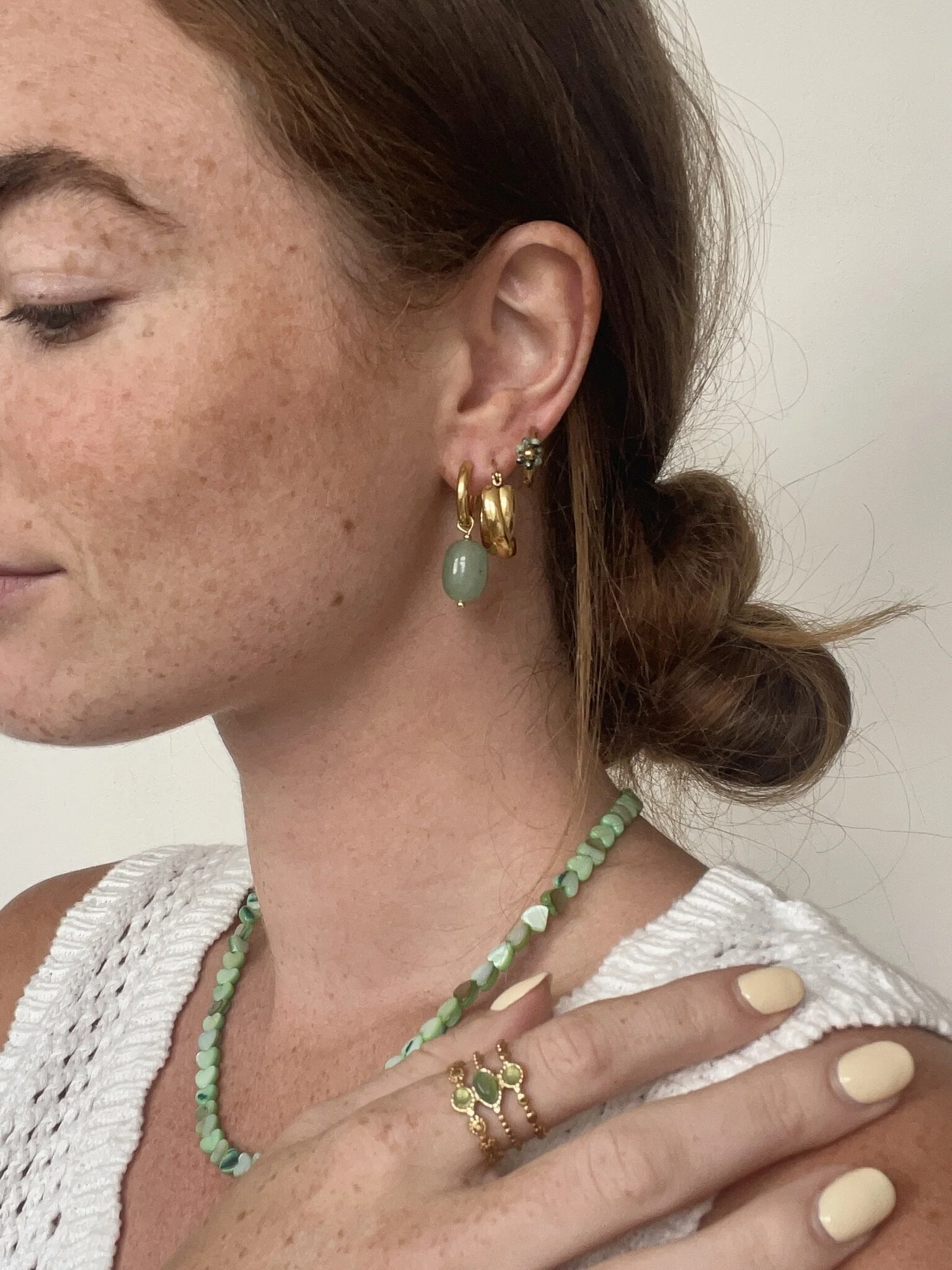 Heart To Heart - Collier - Pierre naturelle - Acier inoxydable - Image 17