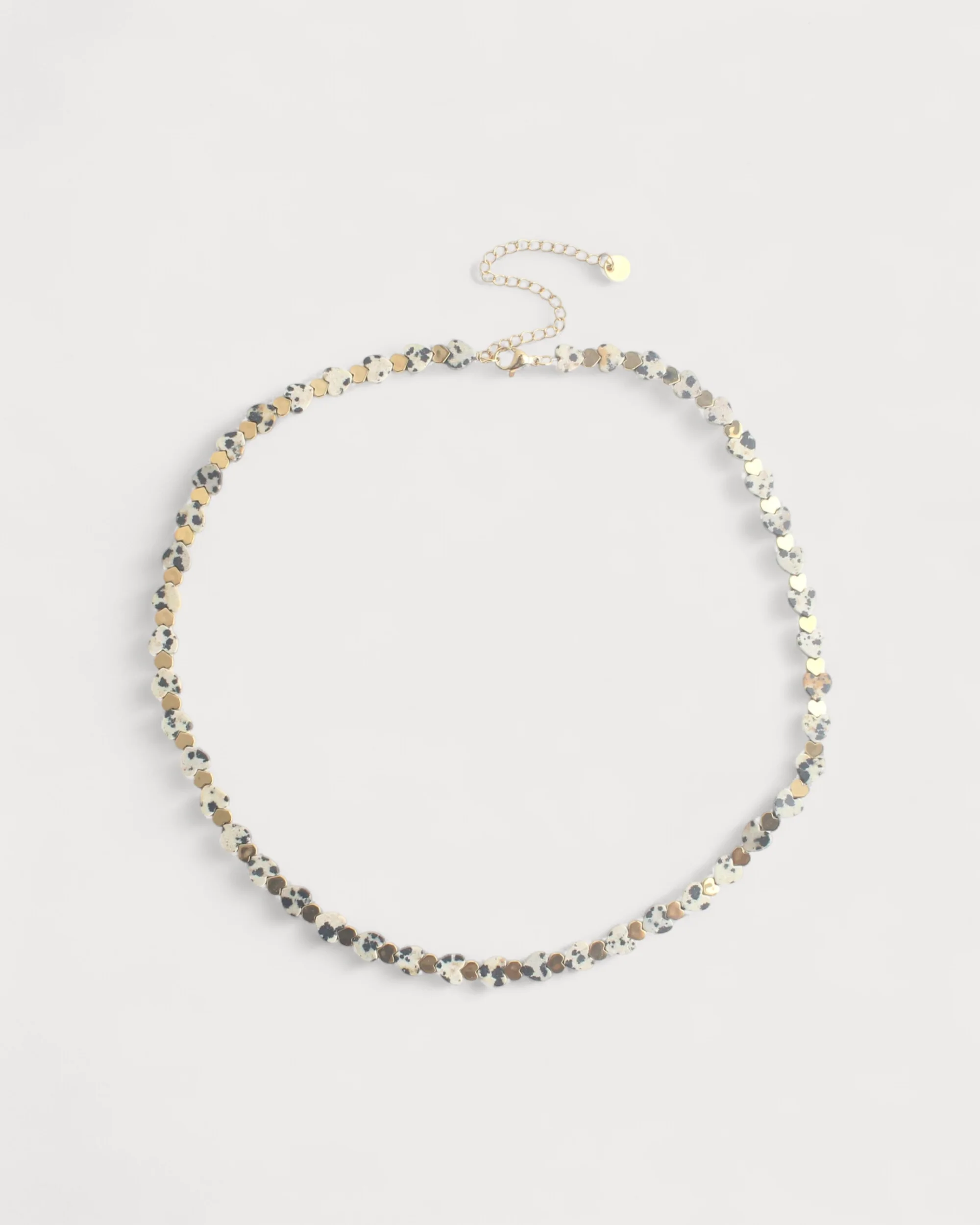 Heart To Heart - Collier - Pierre naturelle - Acier inoxydable - Image 6
