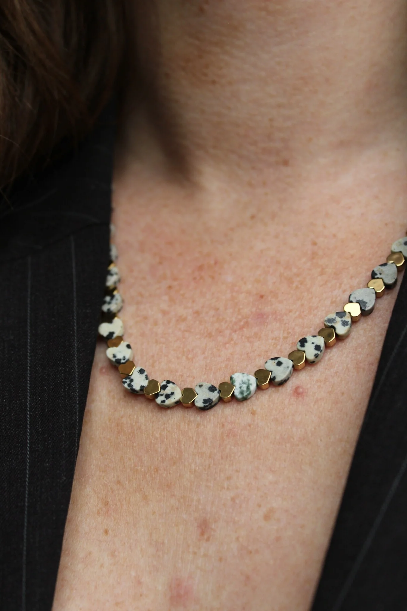 Heart To Heart - Collier - Pierre naturelle - Acier inoxydable - Image 7