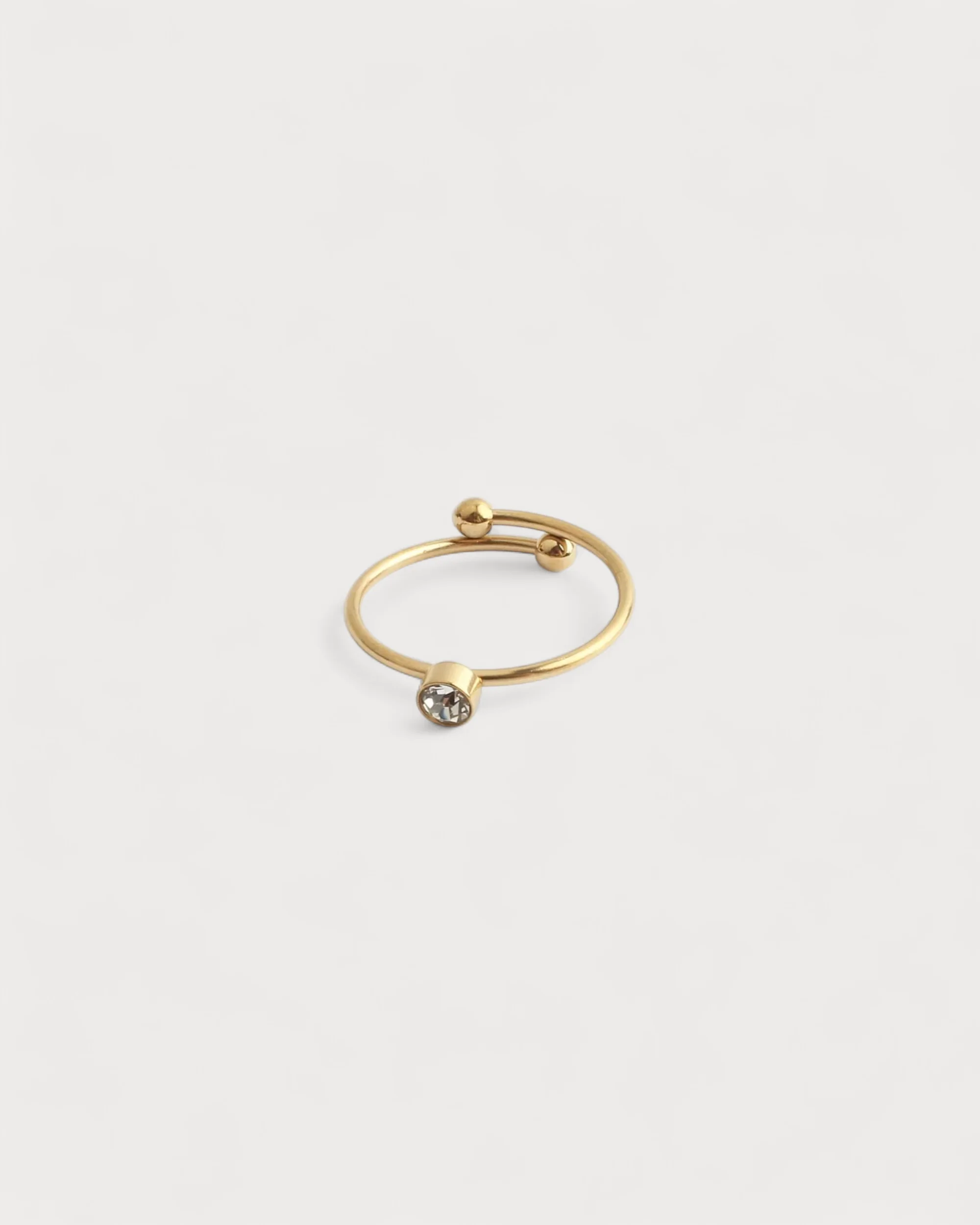 Isabella - Bague - Acier inoxydable - Ajustable - Image 5