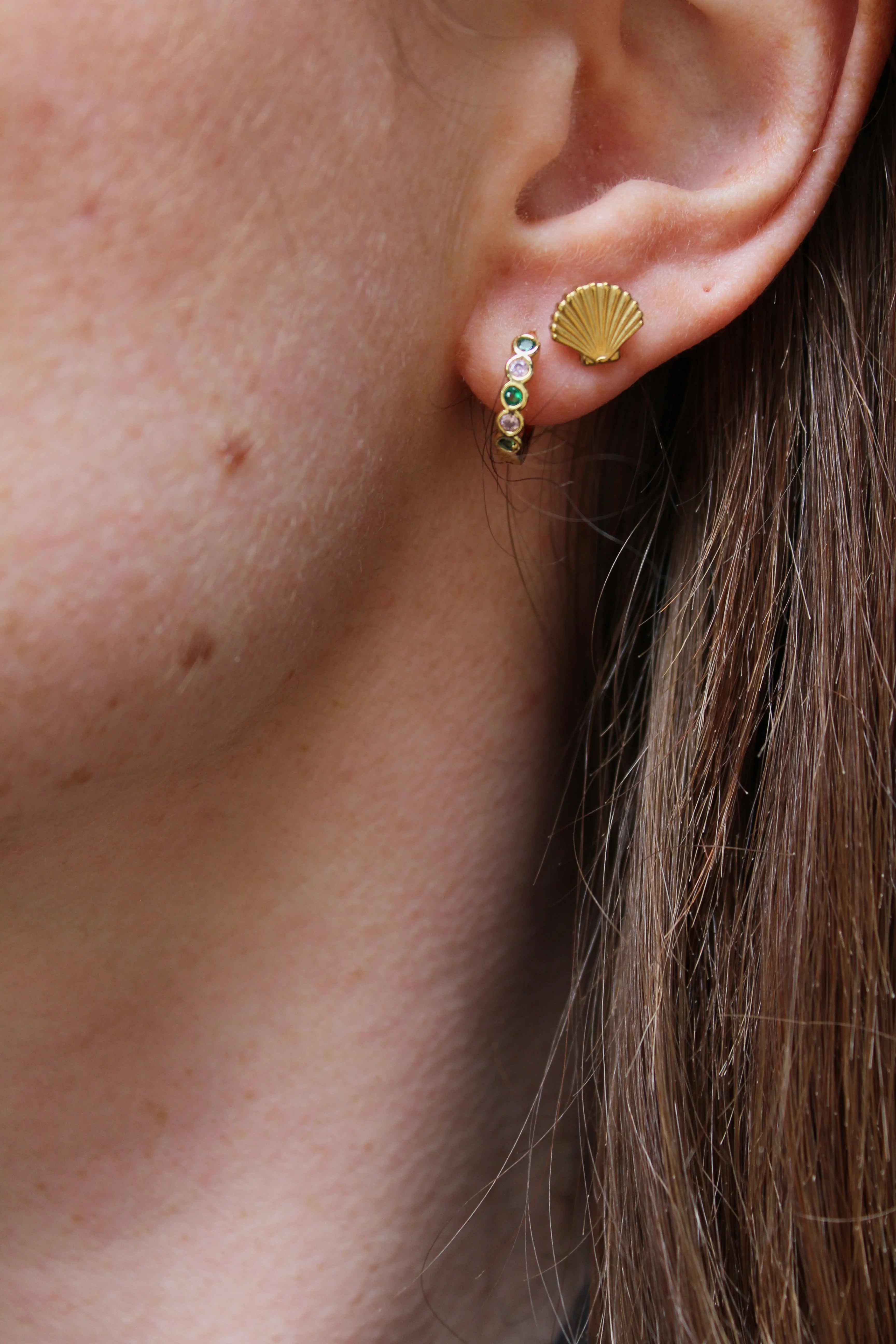 Isabelle - Boucles d'oreilles - Boucles d'oreilles - Acier inoxydable - Image 2