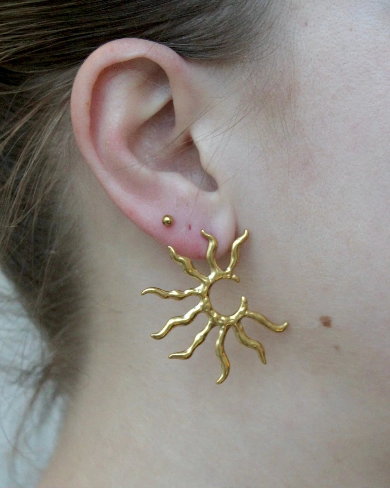 Jodie - Boucles d'oreilles - Acier inoxydable - Image 2