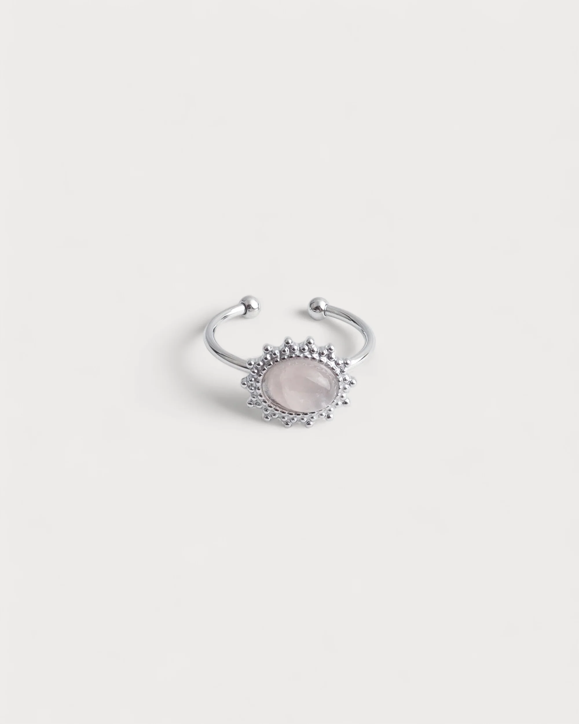Jolie - Bague - Pierre naturelle - Acier inoxydable - Image 9