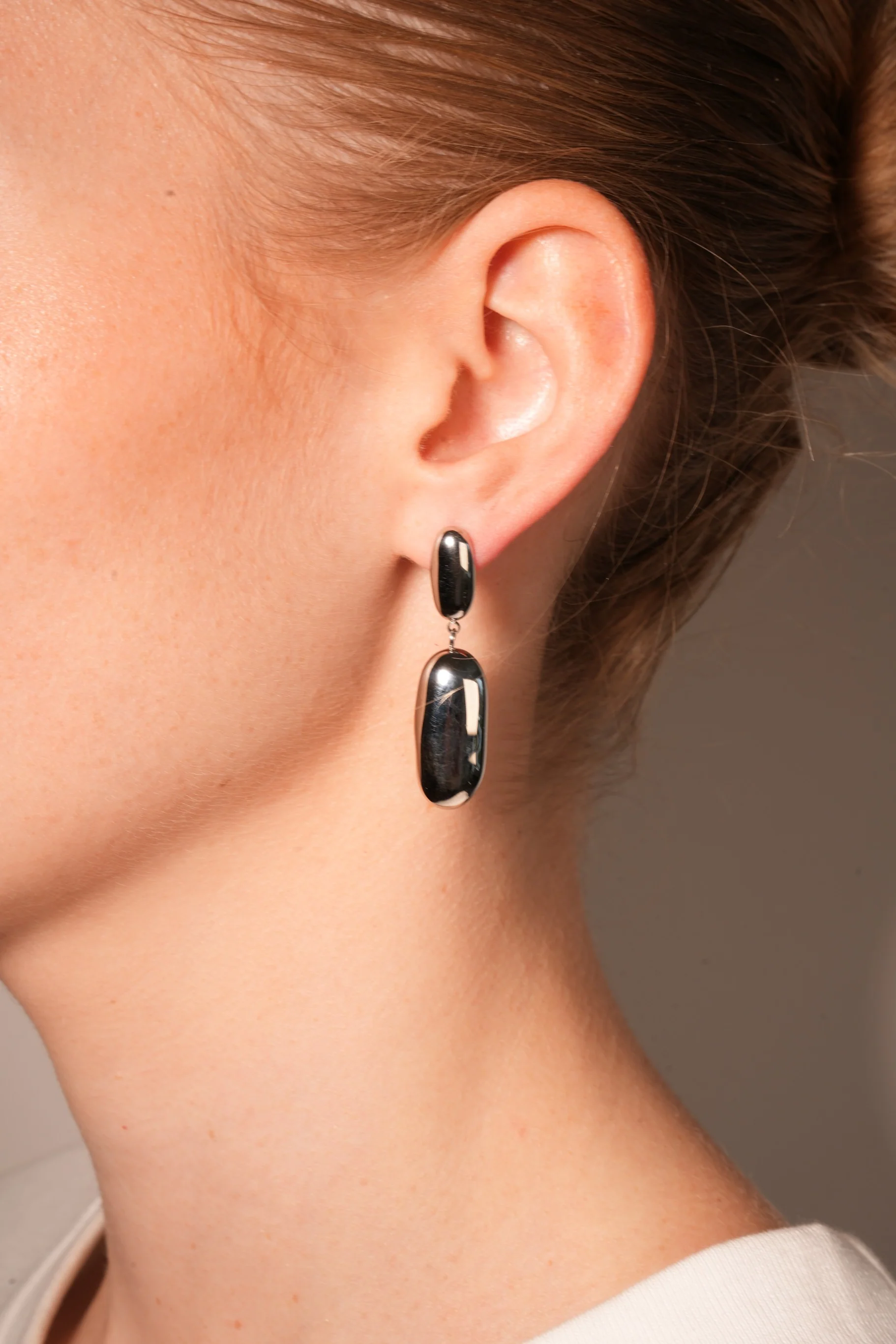 Juno - Boucles d'oreilles - Acier inoxydable - Image 4