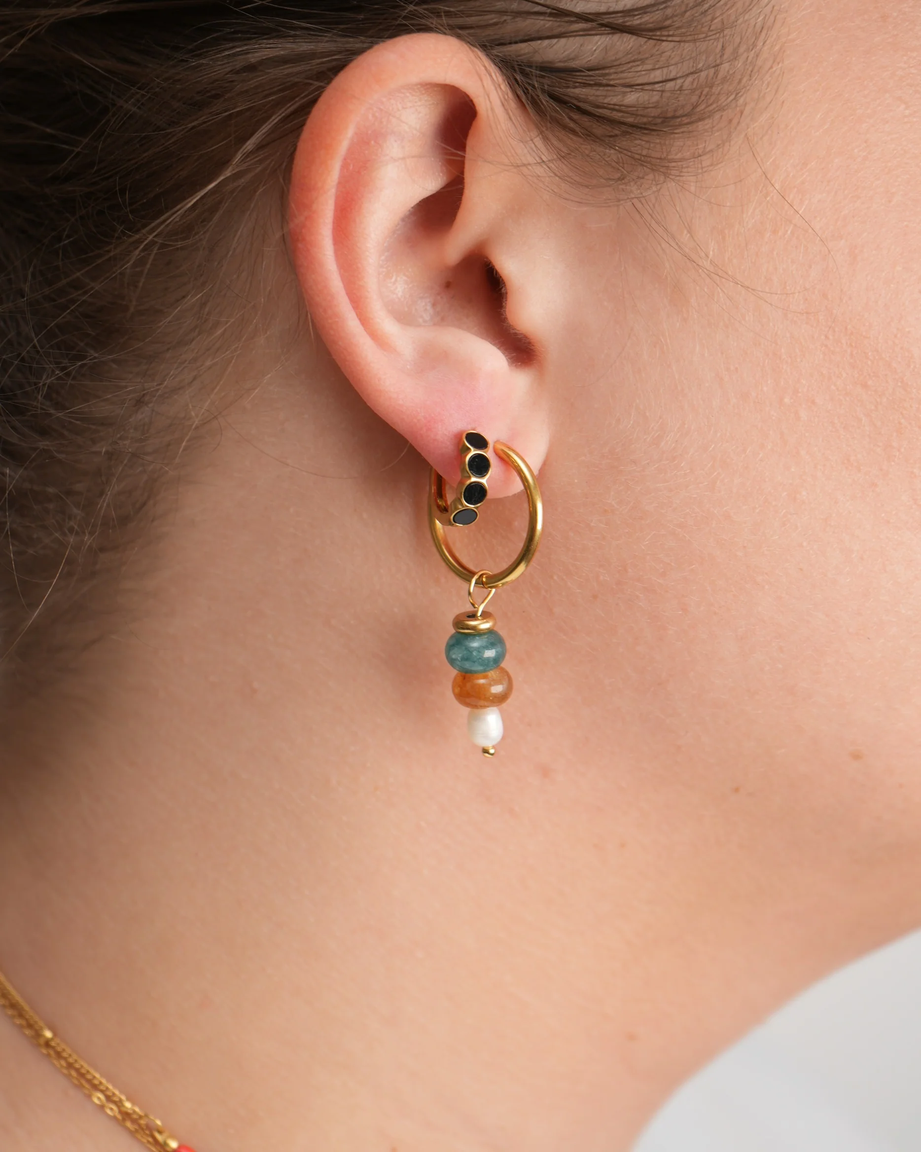Klaartje - Boucles d'oreilles - Acier inoxydable - Image 8